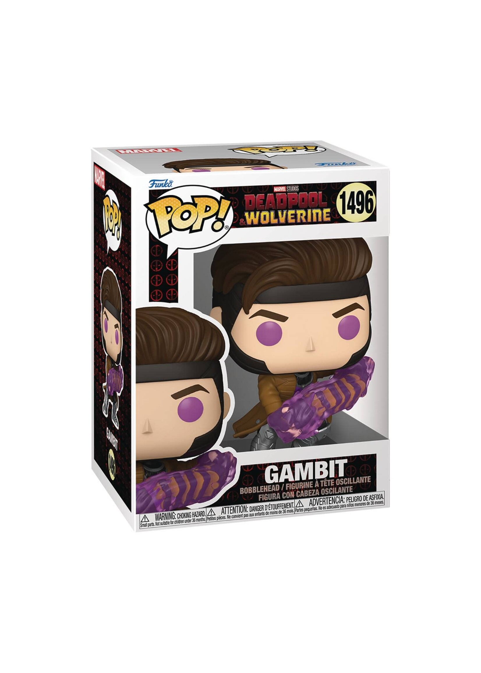 POP MARVEL DEADPOOL 3 S3 GAMBIT FIG