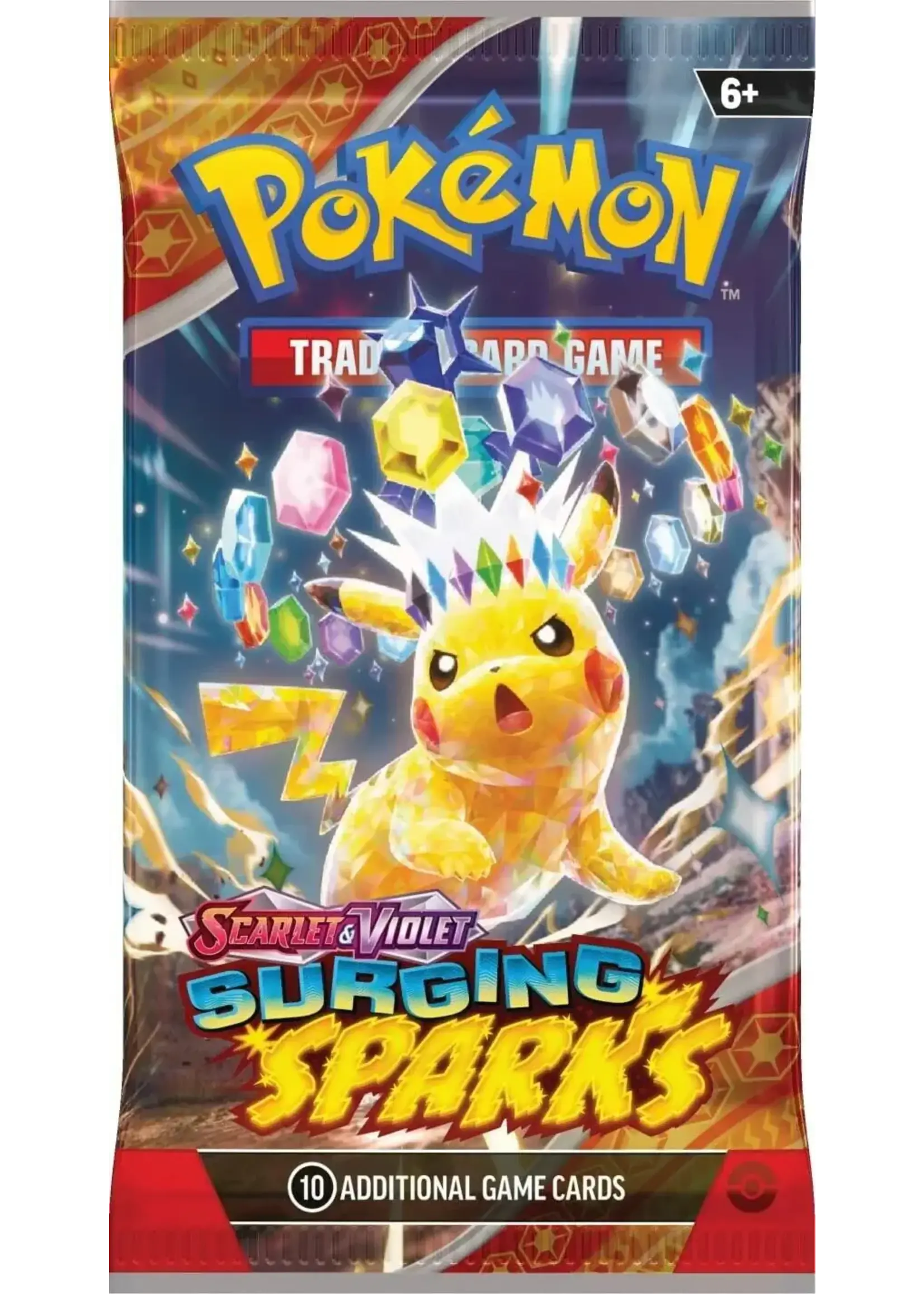 ABRAMS POKEMON SV8 SURGING SPARKS BOOSTER (limit 1)