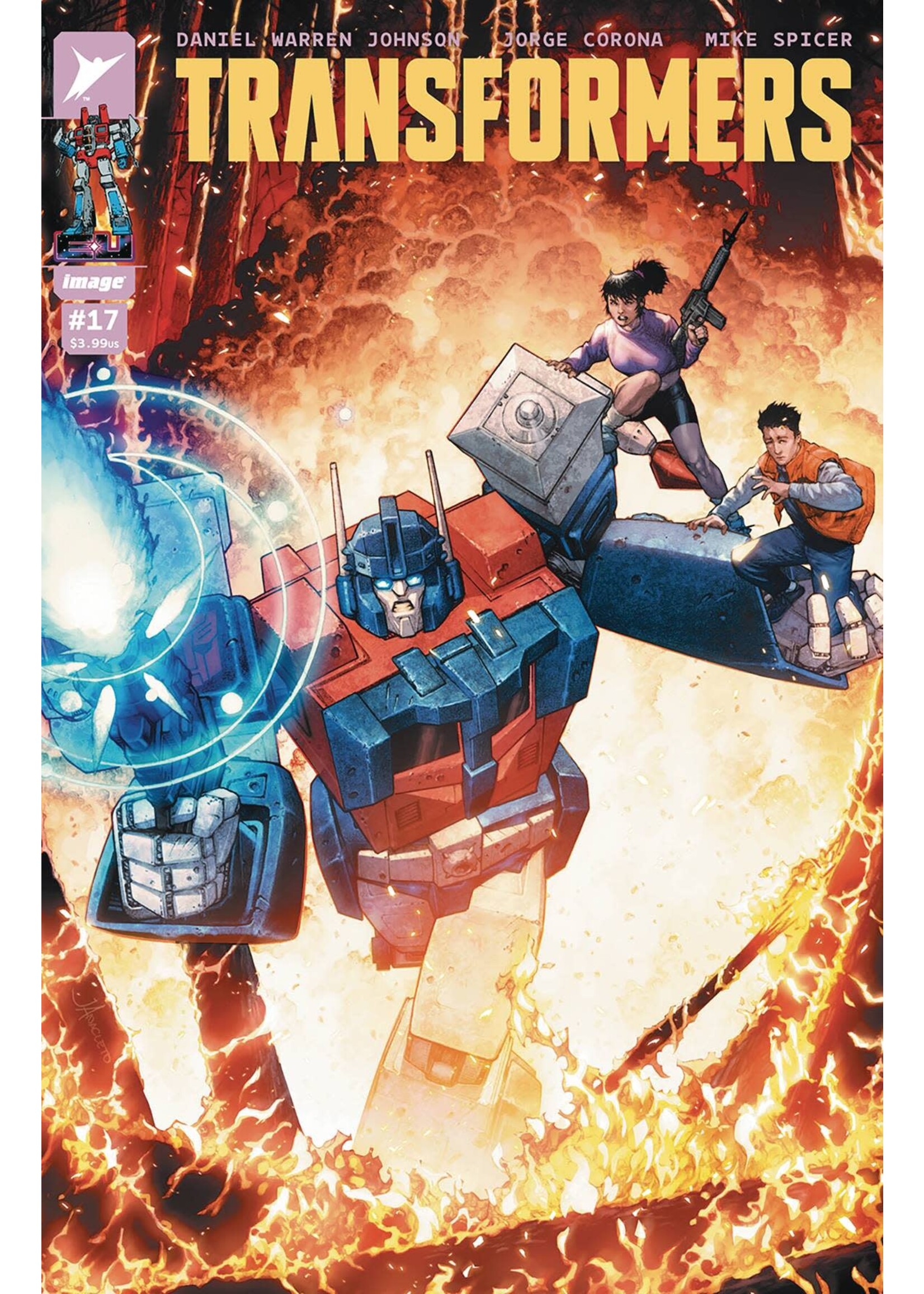 . TRANSFORMERS (2023) #17 CVR D INC 1:25 ANACLETO & FAJARDO JR VAR