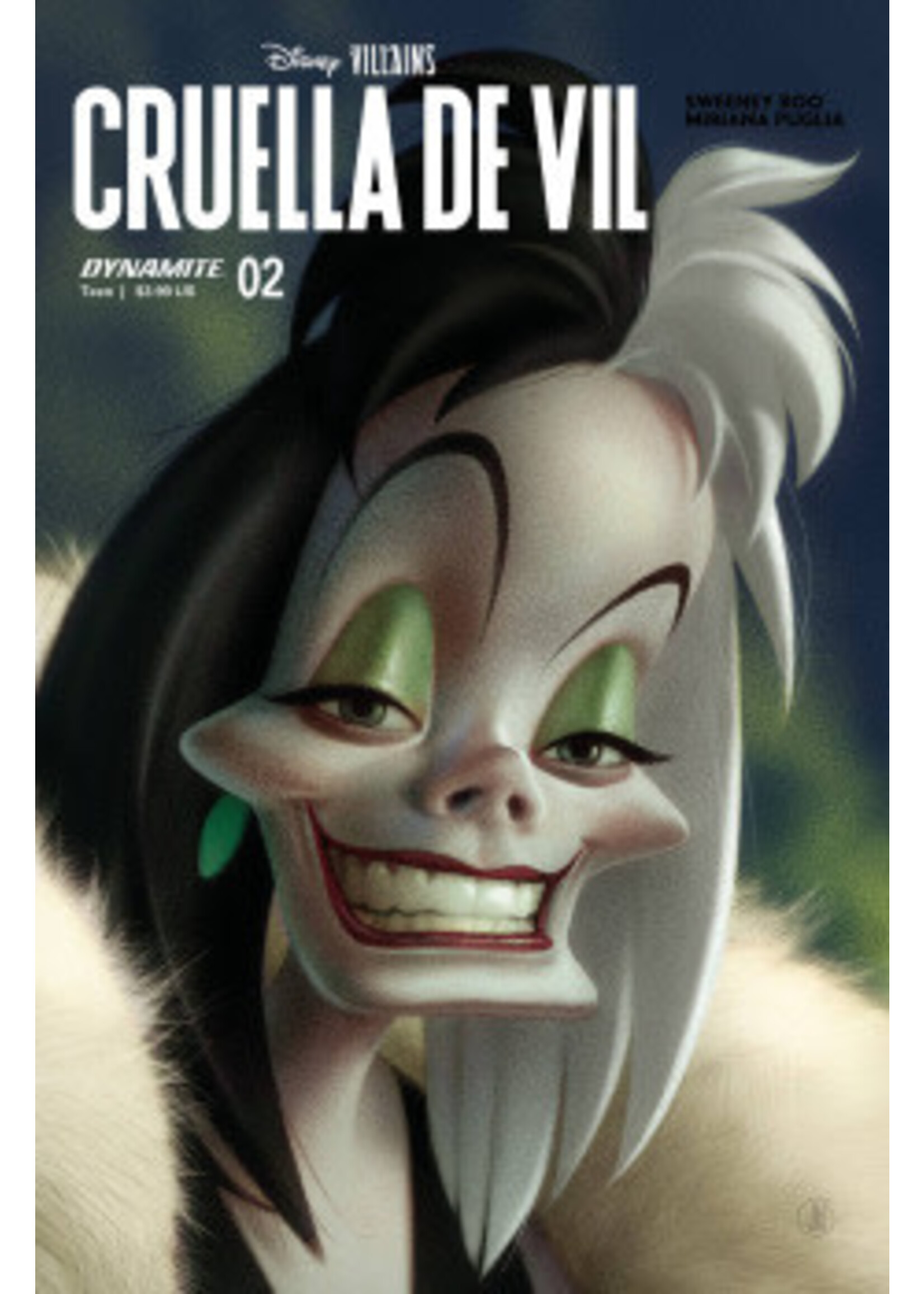 . DISNEY VILLAINS CRUELLA DE VIL complete 5 issues series