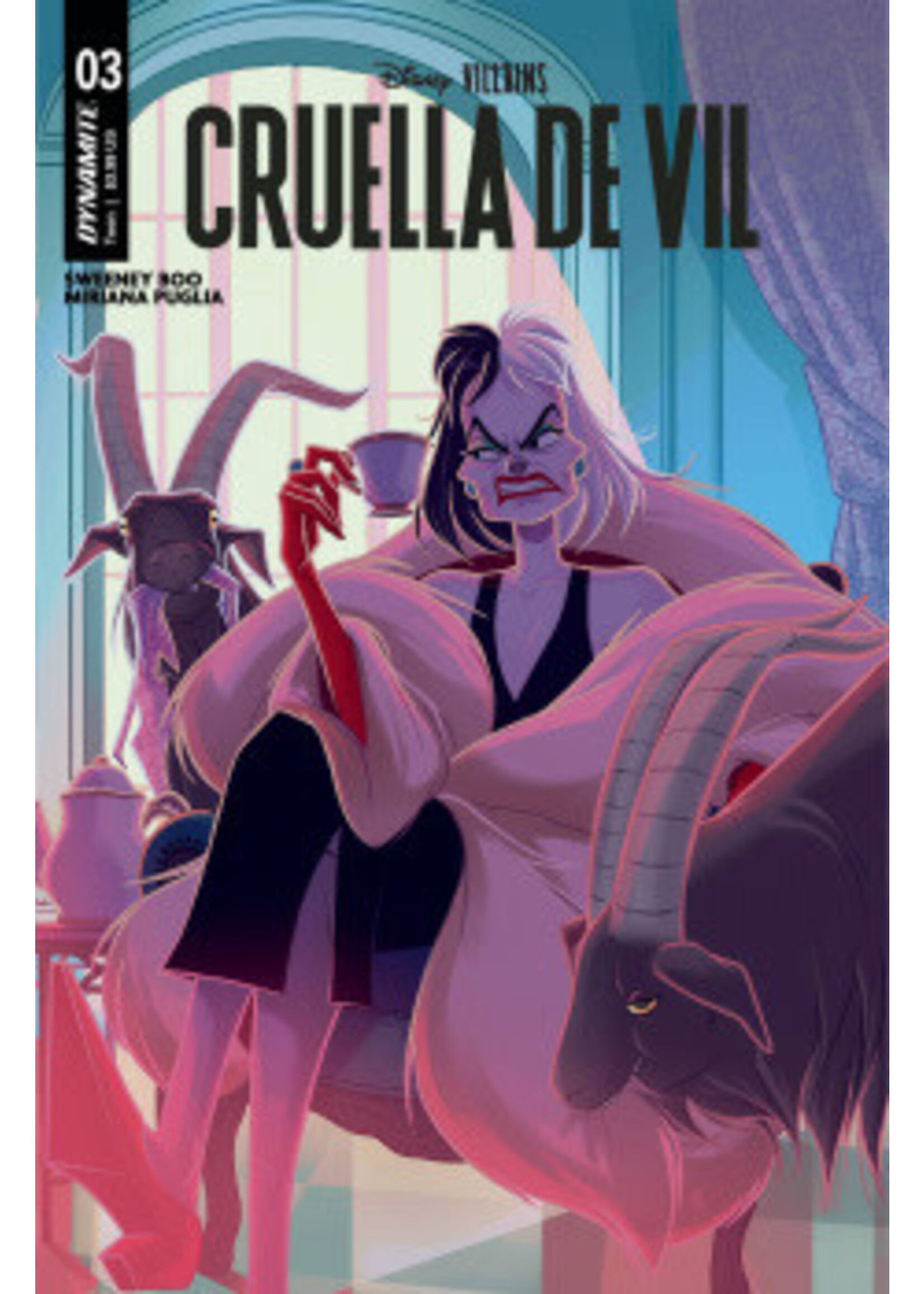 . DISNEY VILLAINS CRUELLA DE VIL complete 5 issues series