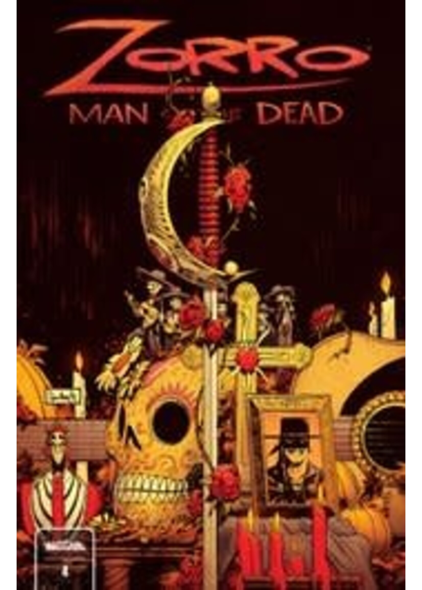 MASSIVE ZORRO MAN OF THE DEAD complete 4 issue series