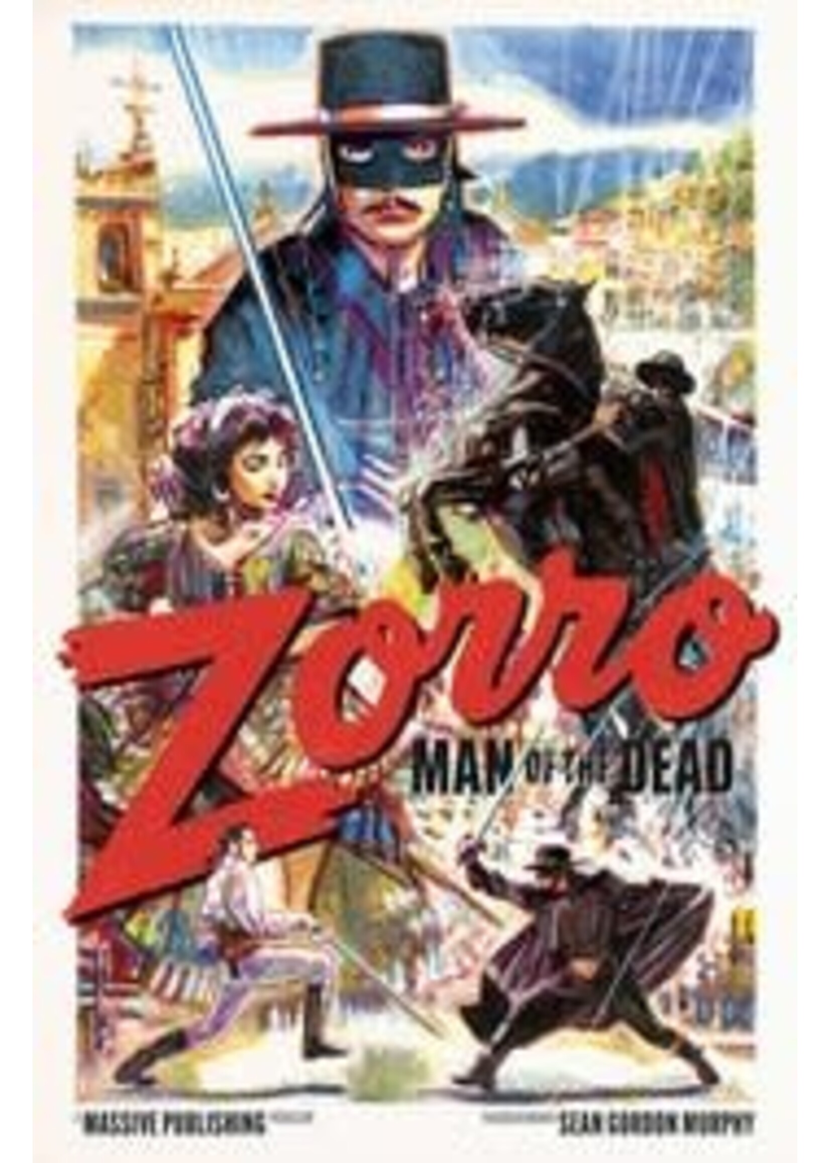 MASSIVE ZORRO MAN OF THE DEAD complete 4 issue series