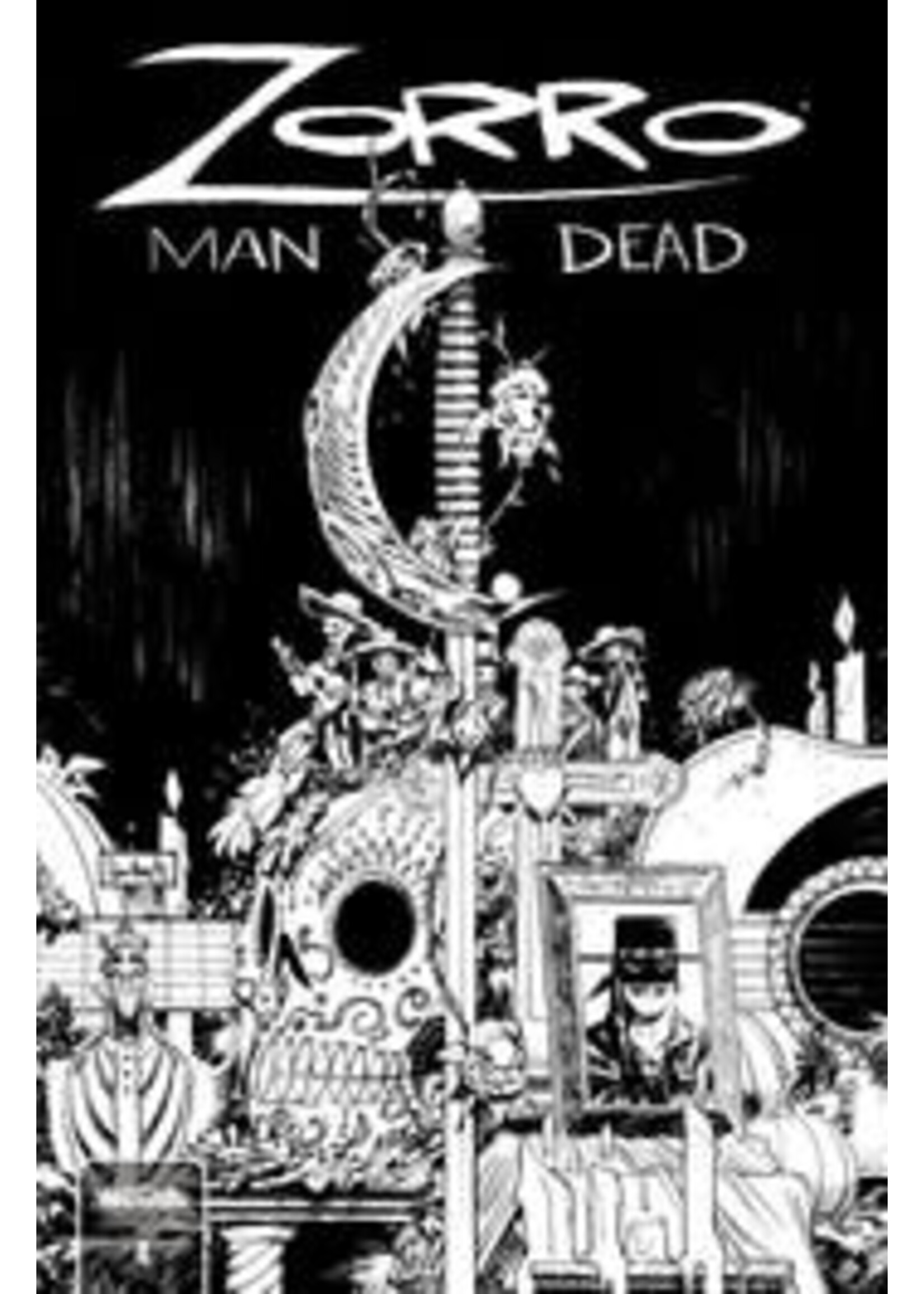 MASSIVE ZORRO MAN OF THE DEAD complete 4 issue series