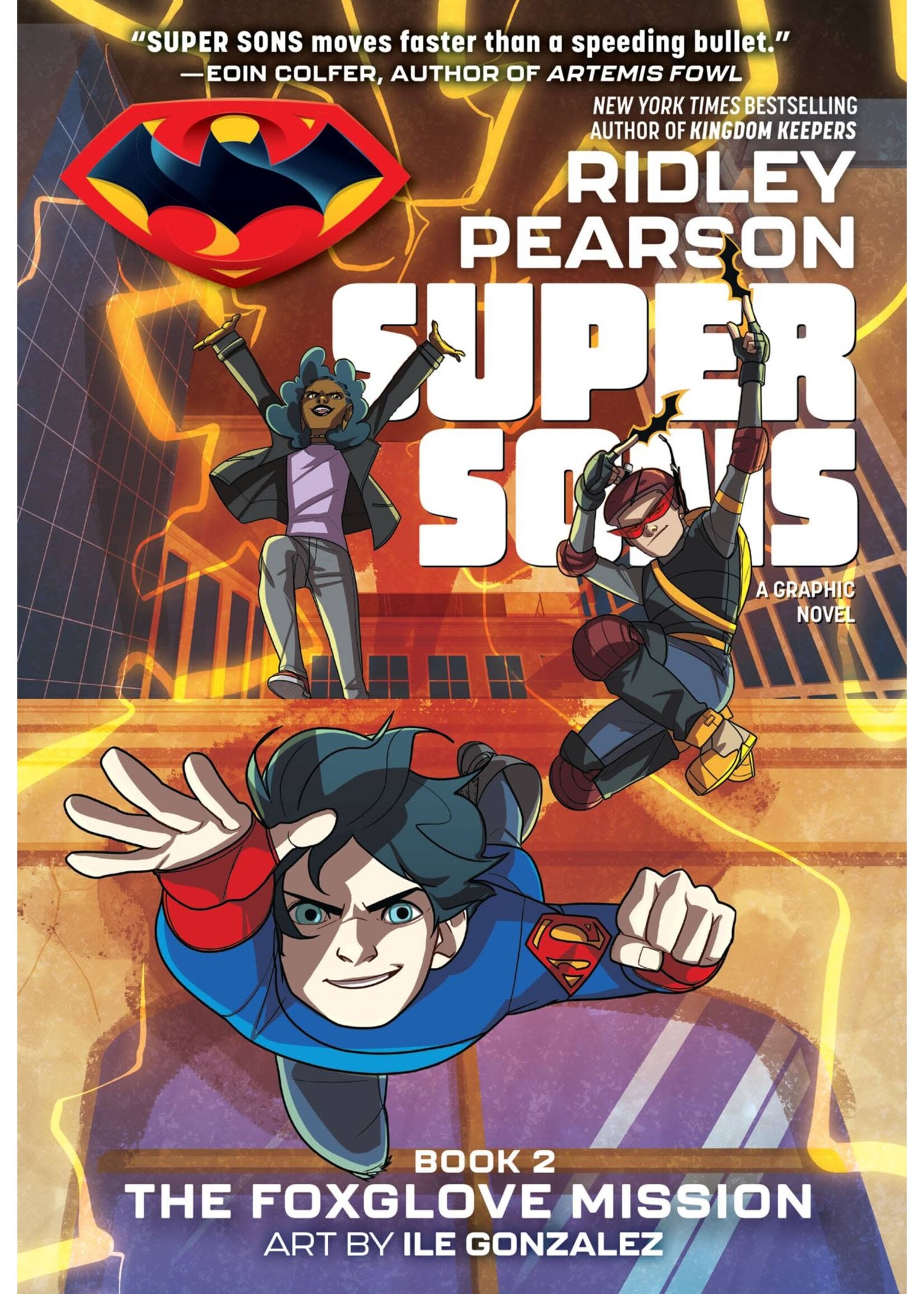. SUPER SONS BOOK 02 THE FOXGLOVE MISSION TP