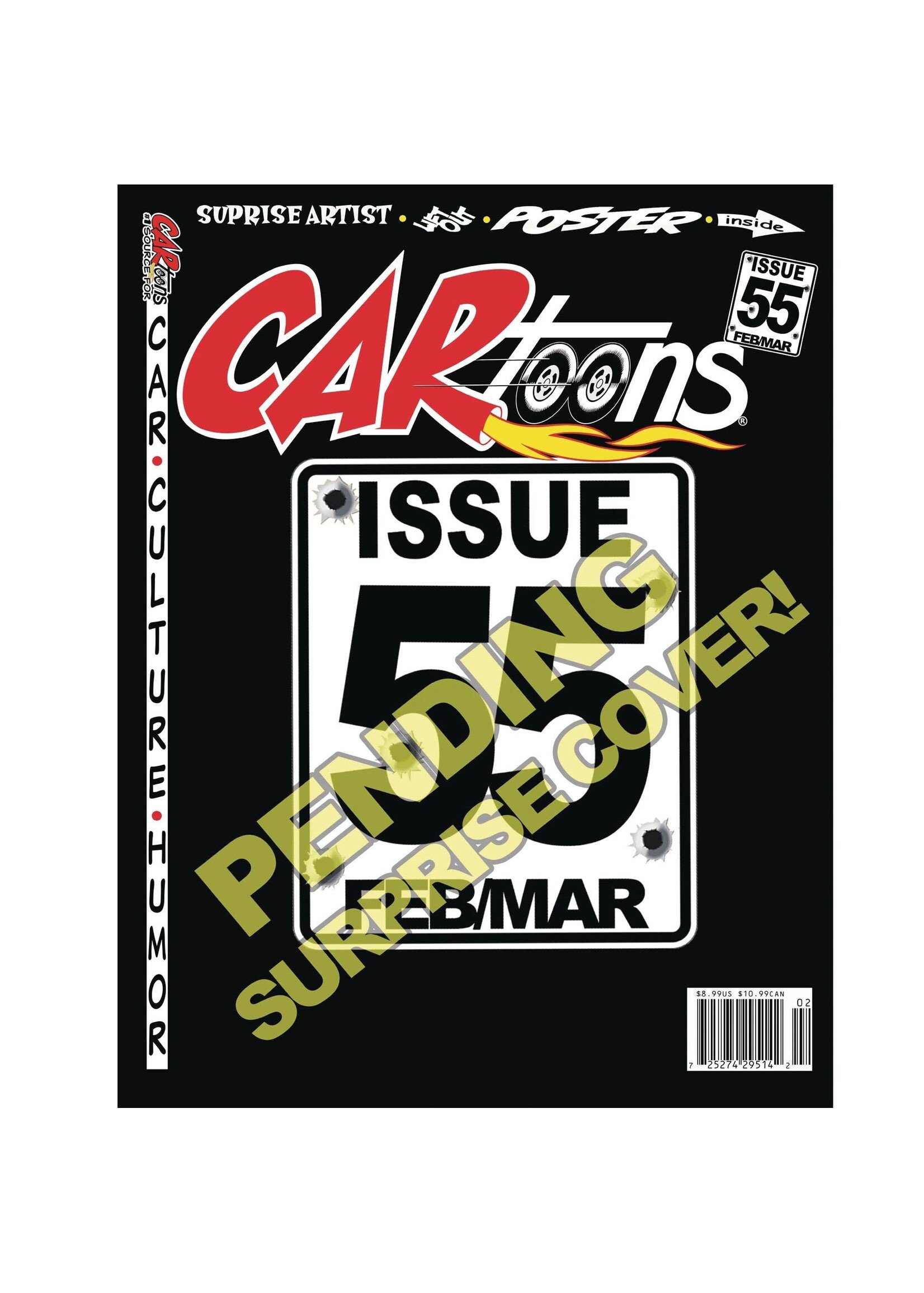 PICTURE ESQUE PUBLISHING CARTOONS MAGAZINE #55 COVERING ALL CAR CULTURES
