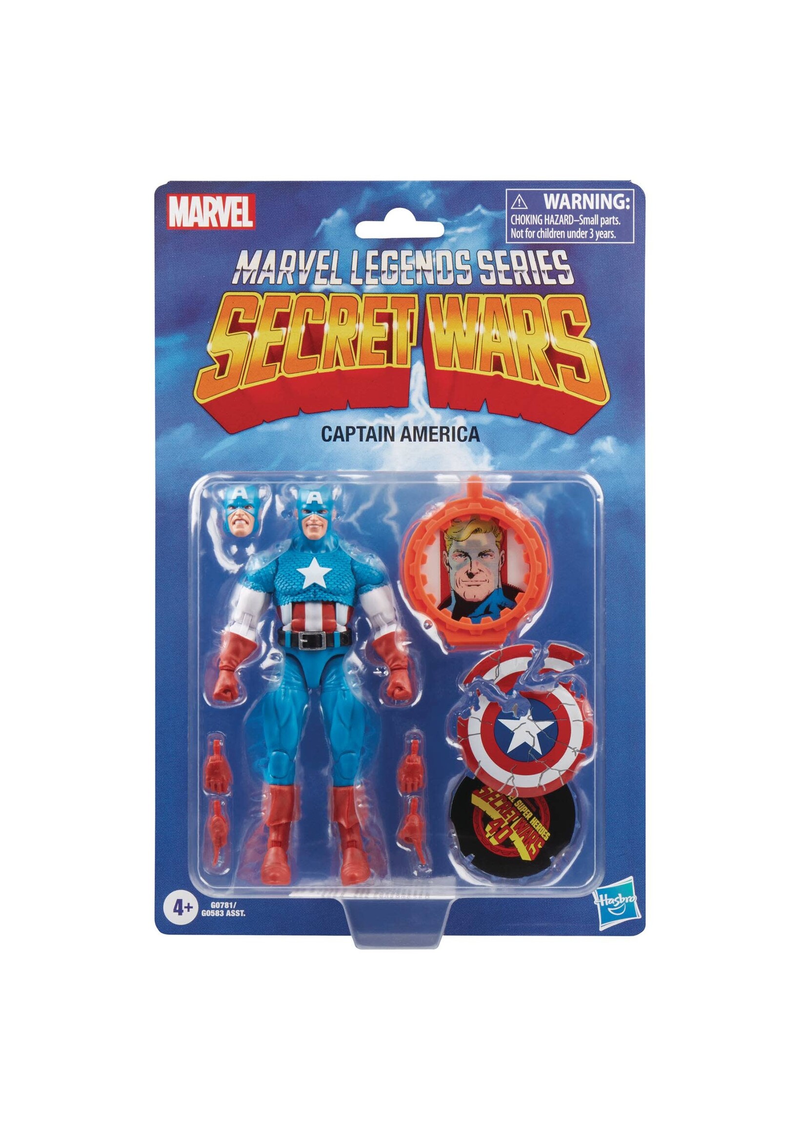 MARVEL LEGENDS SECRET WARS 6IN CAPTAIN AMERICA AF