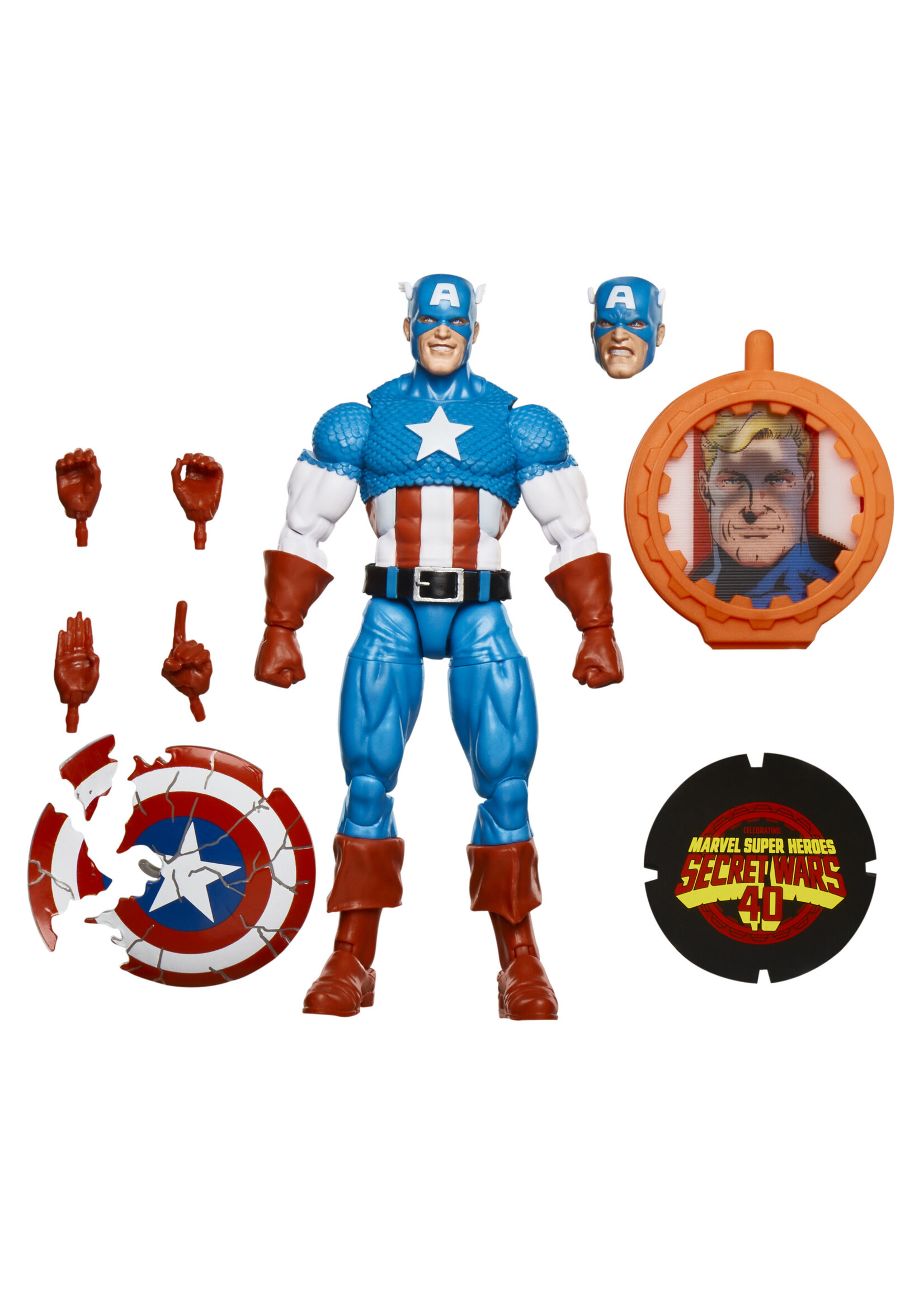 MARVEL LEGENDS SECRET WARS 6IN CAPTAIN AMERICA AF