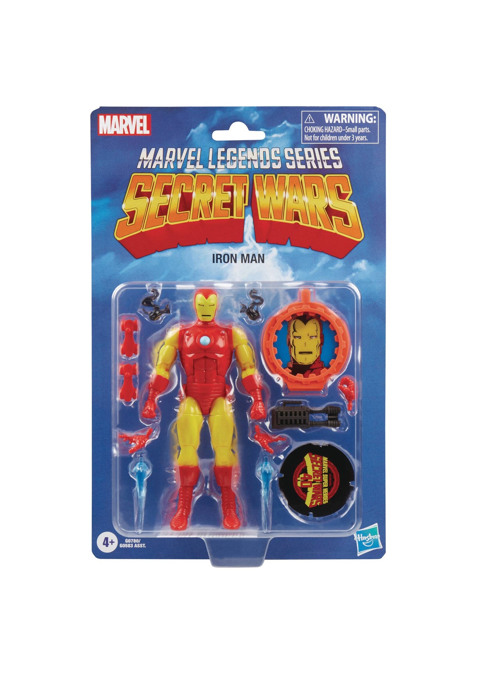 MARVEL LEGENDS SECRET WARS 6IN IRON MAN AF