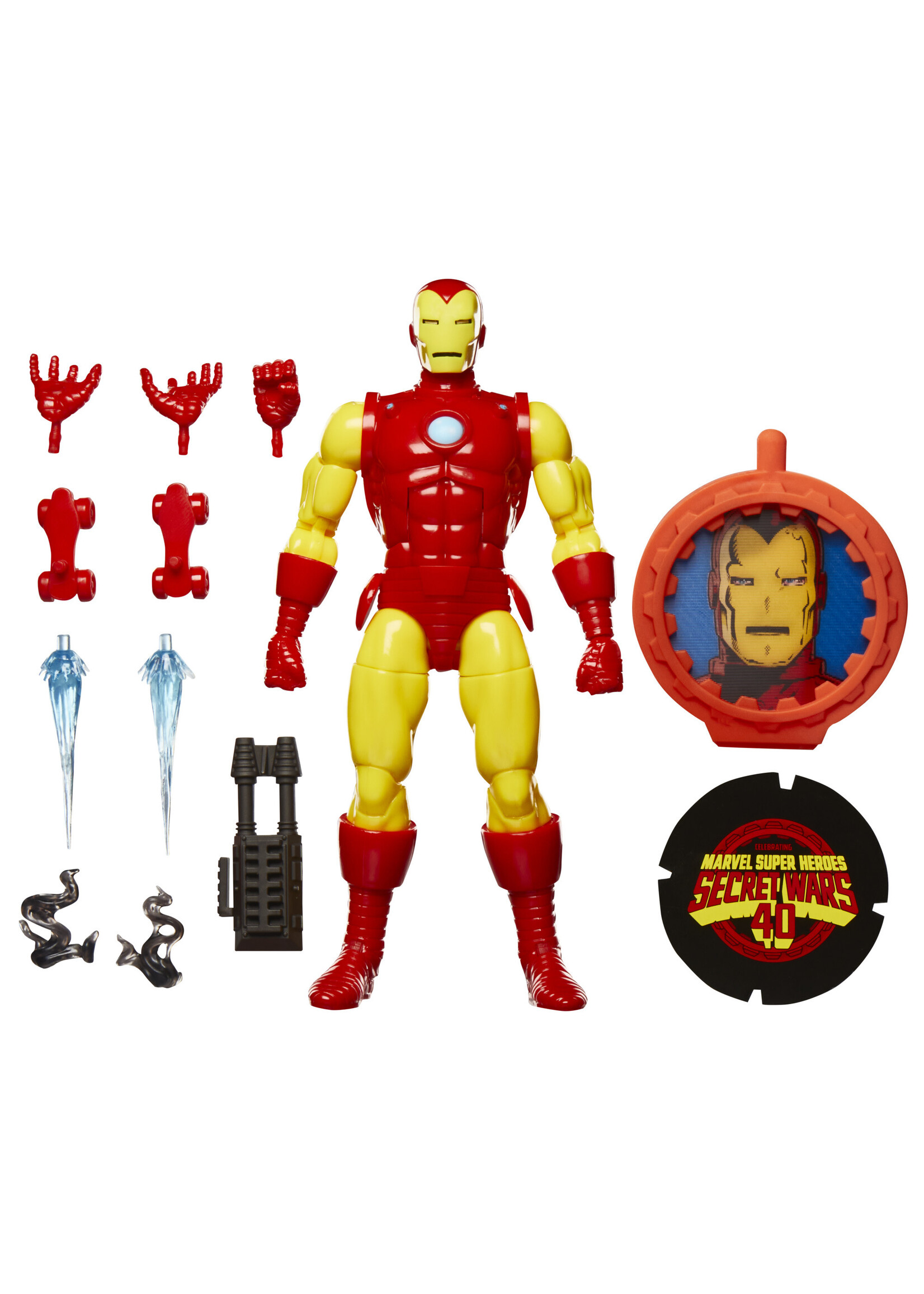MARVEL LEGENDS SECRET WARS 6IN IRON MAN AF