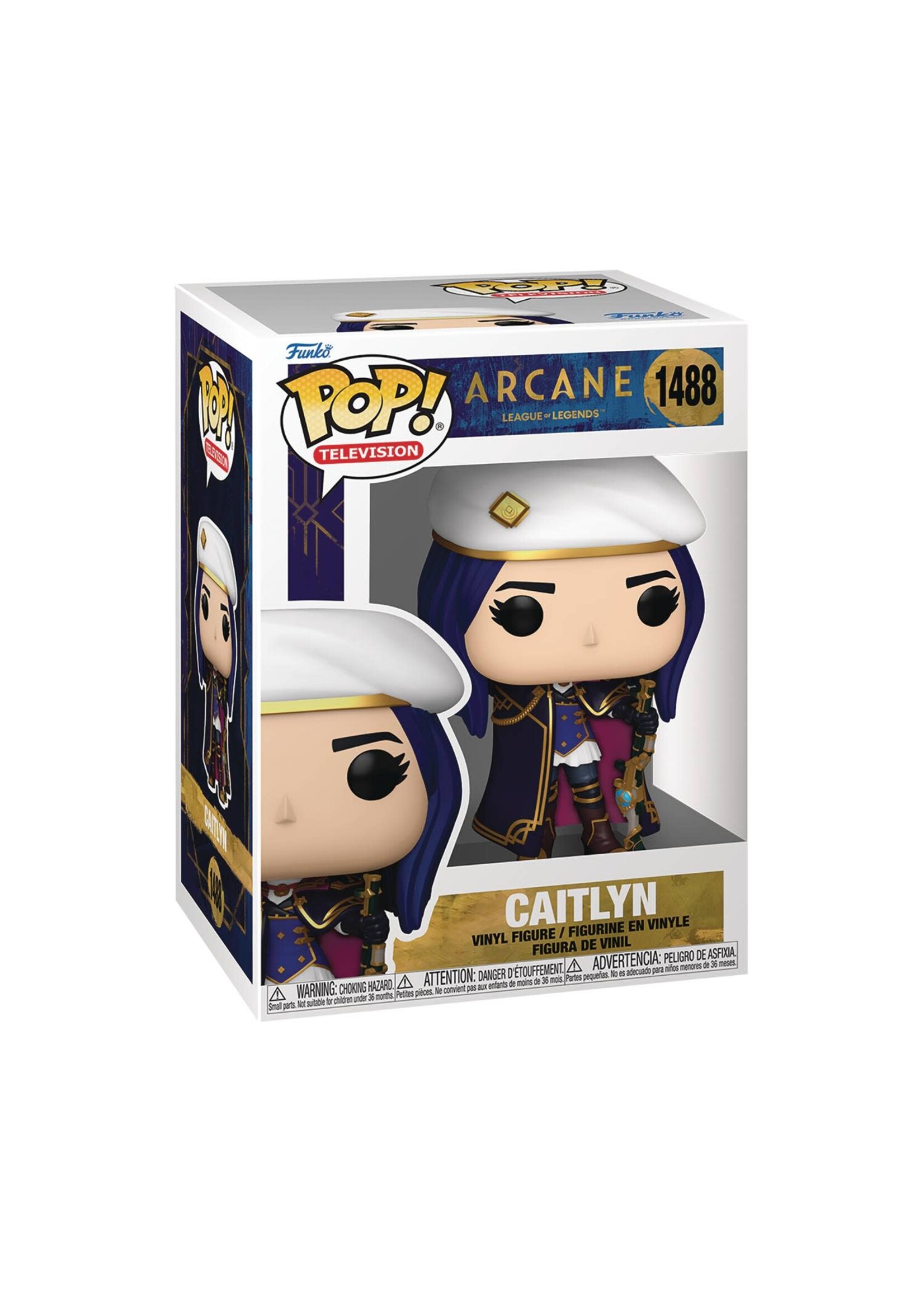 POP ANIMATION LEAGUE OF LEGENDS ARCANE CAITLYN FIG