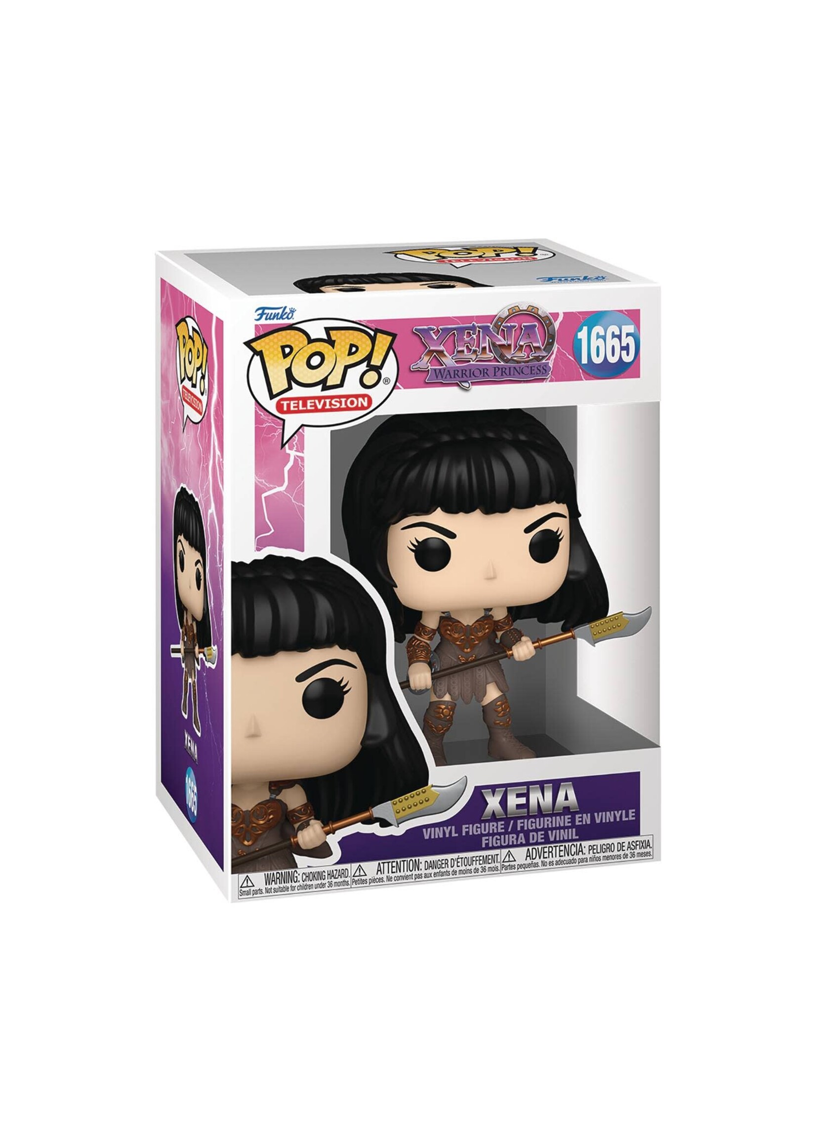 POP TV XENA XENA W SPEAR FIG