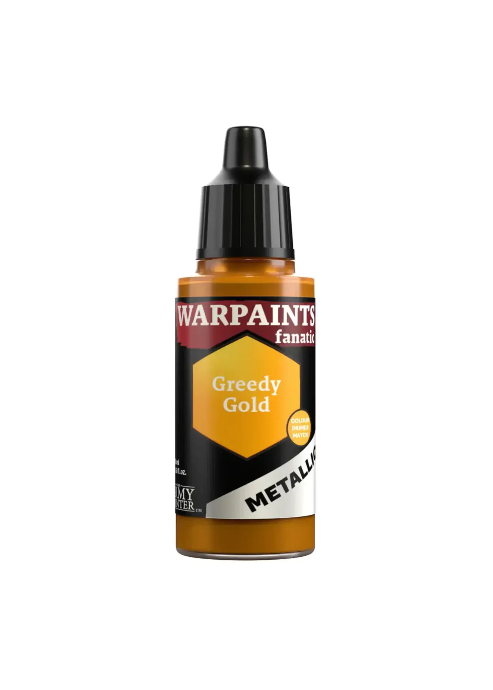 ARMY PAINTER WARPAINTS FANATIC METALLIC GREEDY GOLD