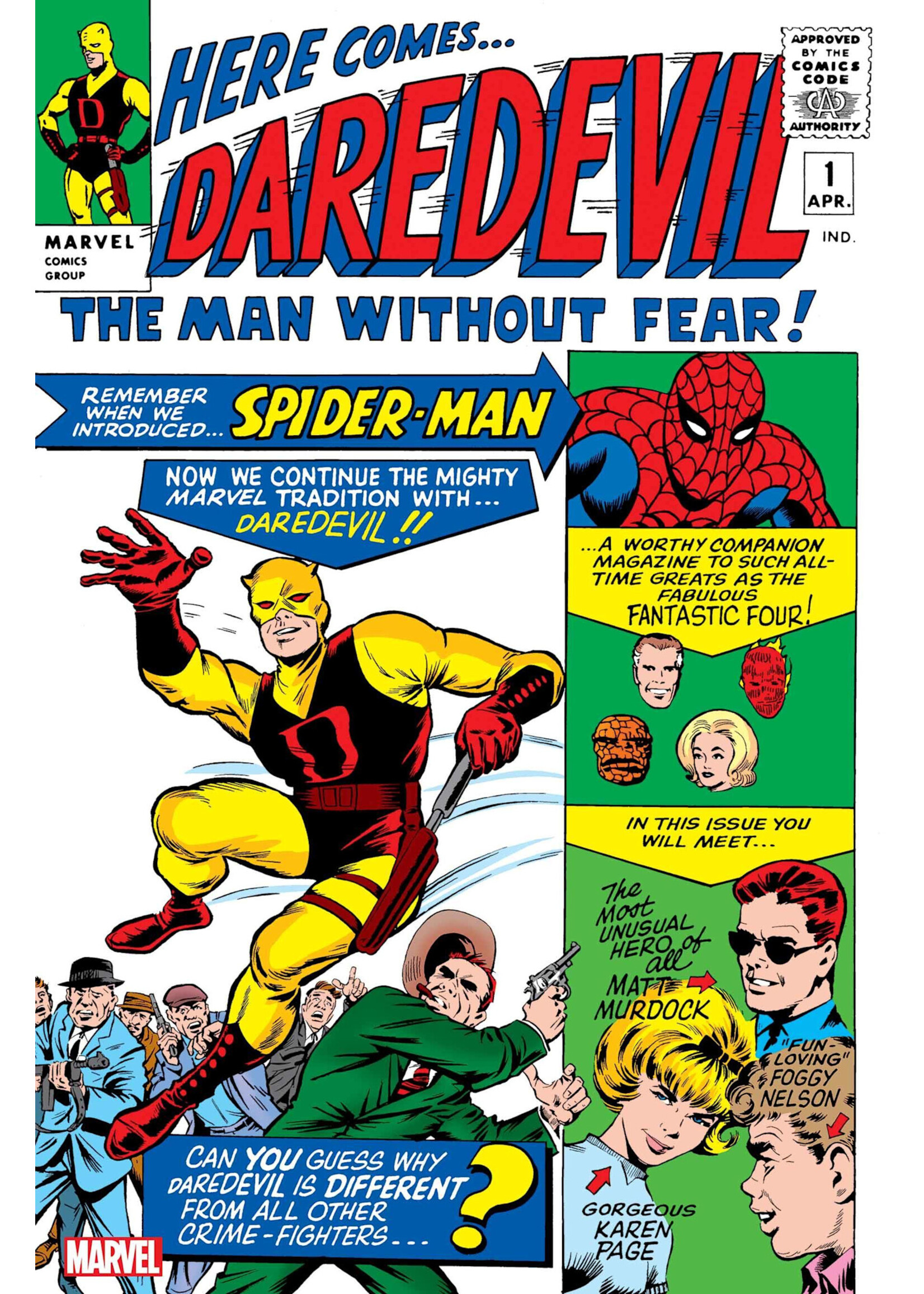 . DAREDEVIL #1 2025 FACSIMILE EDITION