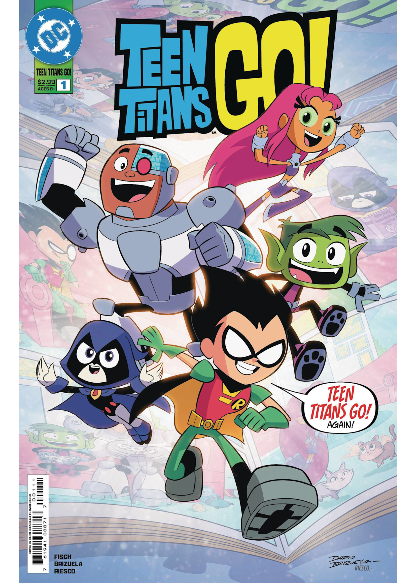 . TEEN TITANS GO (2025) #1 CVR A BRIZUELA