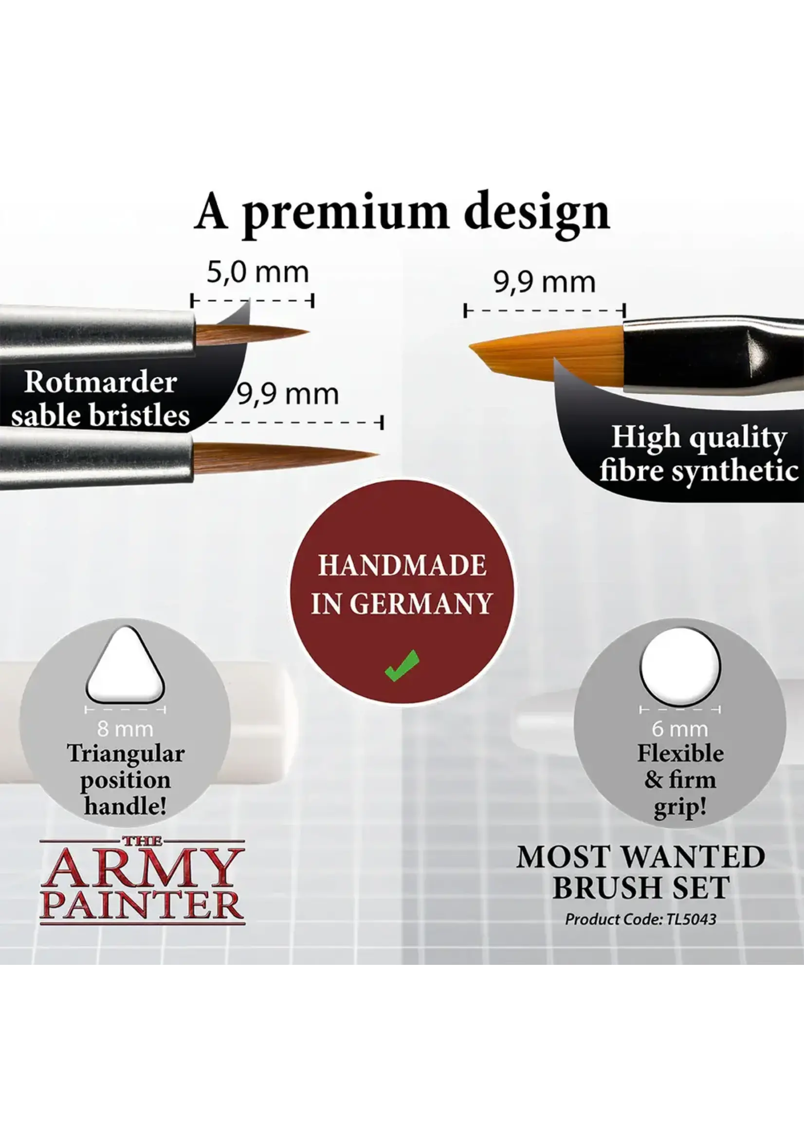 . MOST WANTED BRUSH SET