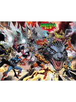 . GODZILLA VS THE MARVEL UNIVERSE POSTER