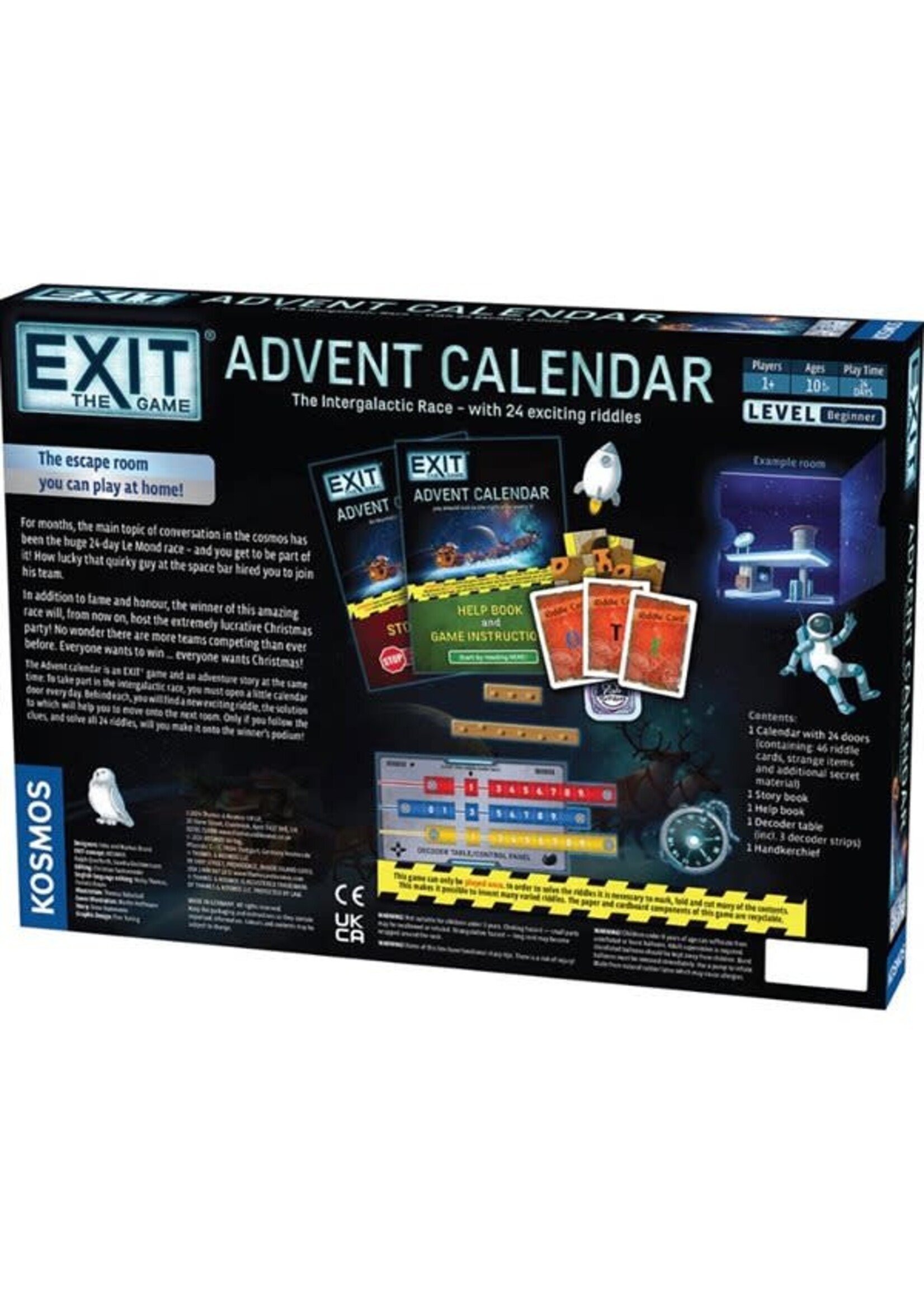 EXIT ADVENT CALENDAR THE INTERGALACTIC RACE