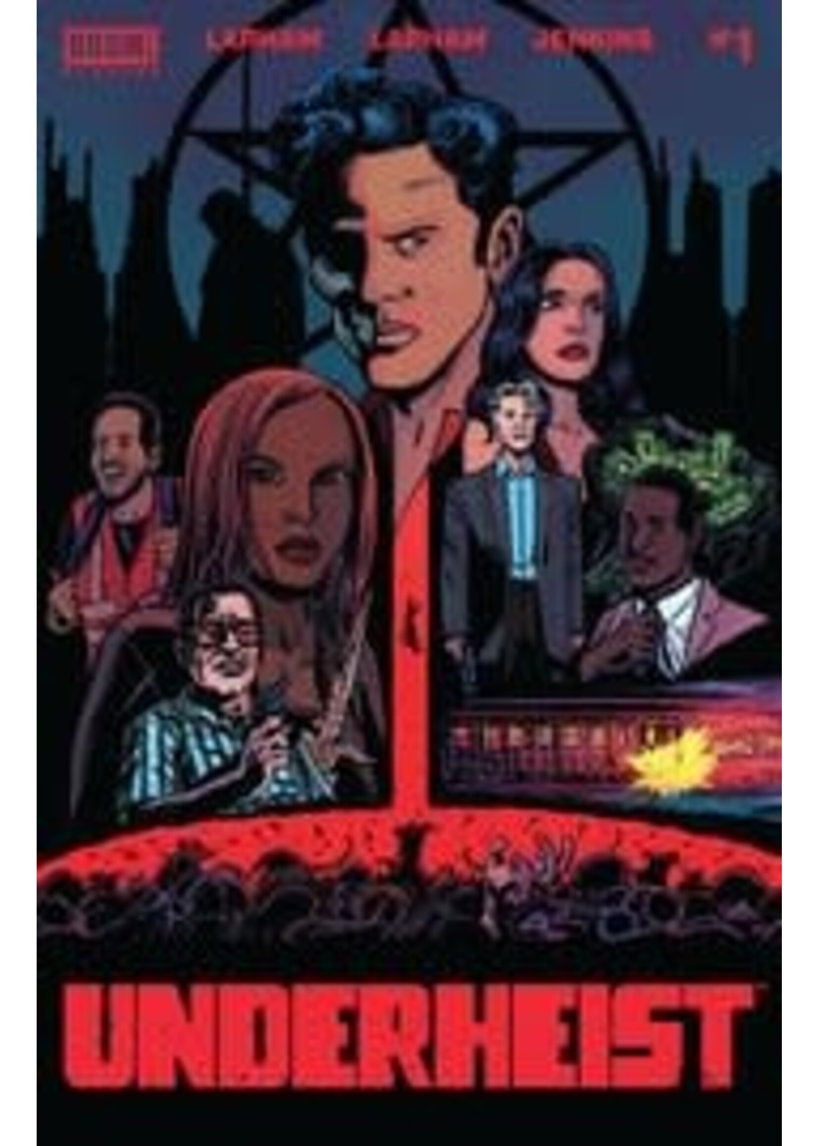 . UNDERHEIST complete 5 issue series