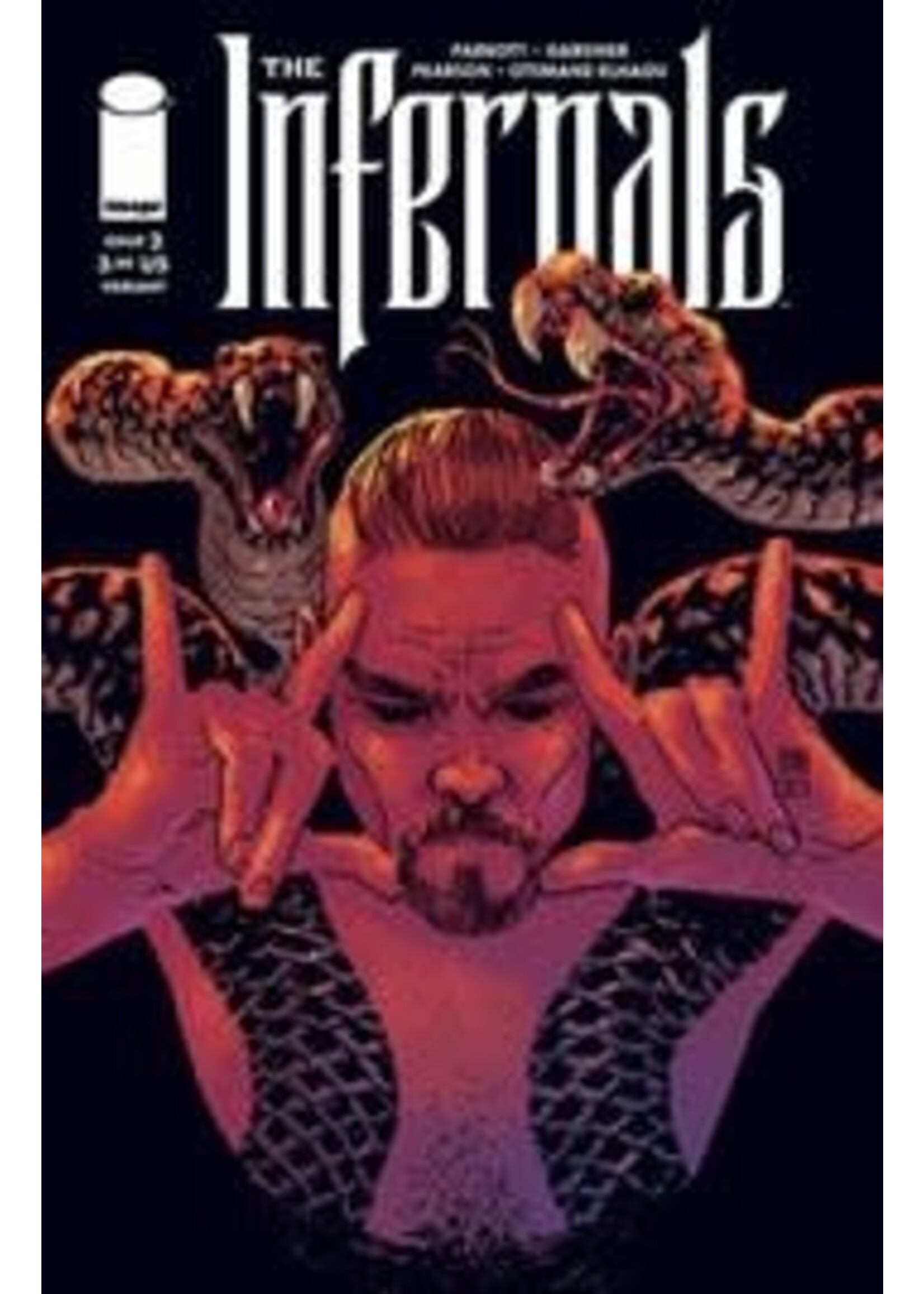 . INFERNALS complete 5 issue series