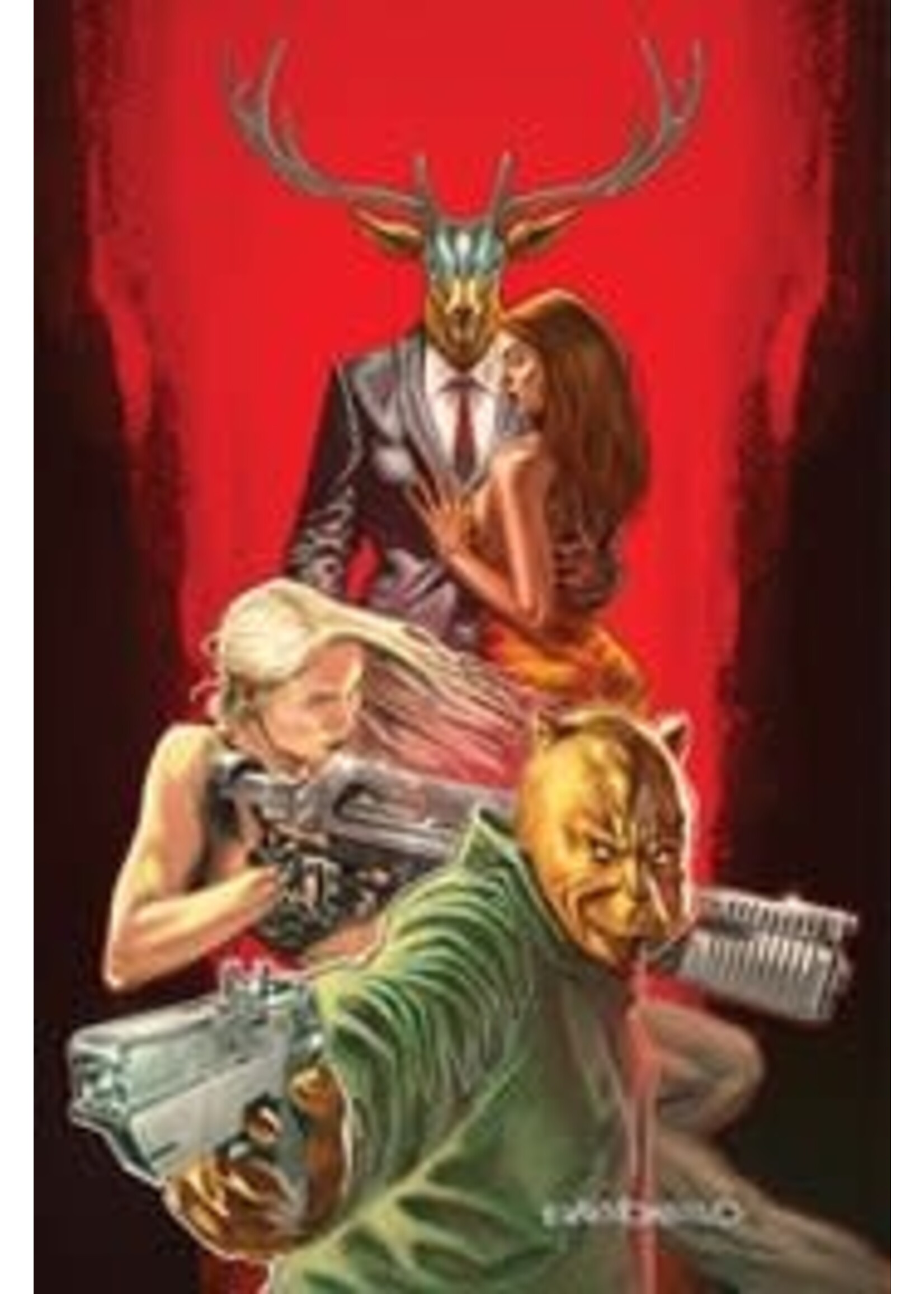 ZENESCOPE ENTERTAINMENT INC POOH VS BAMBI complete 3 issue series