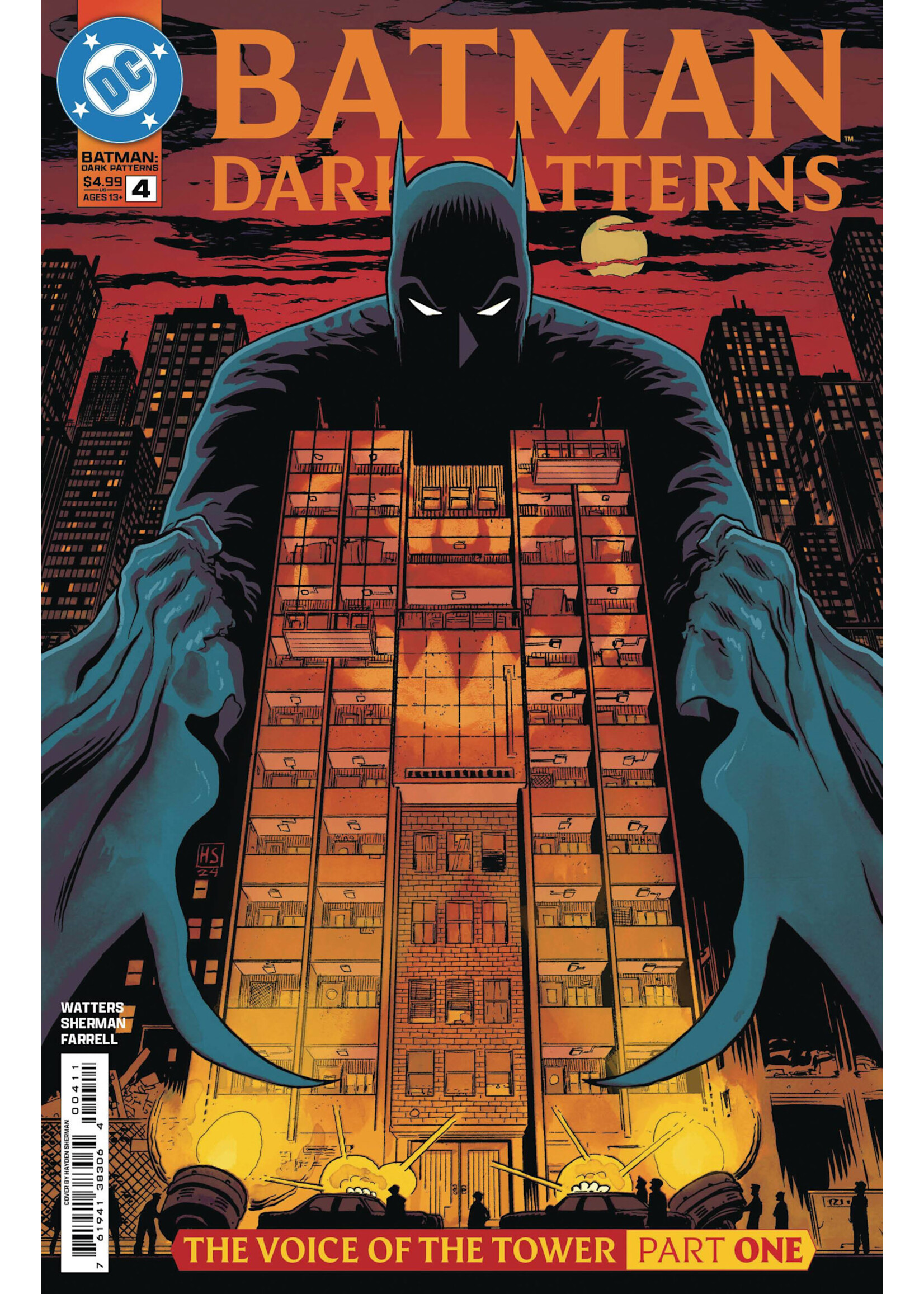 . BATMAN DARK PATTERNS #4 (OF 12) CVR A SHERMAN