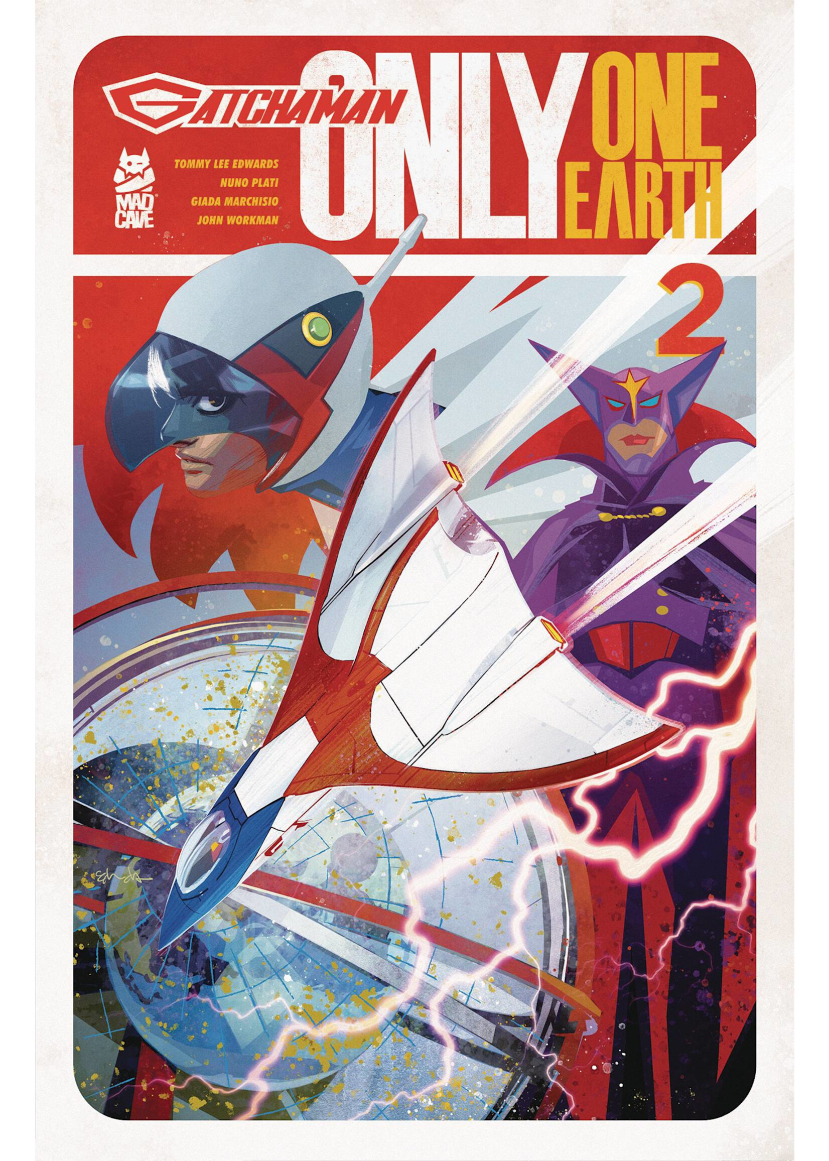 MAD CAVE GATCHAMAN ONLY ONE EARTH #2 (OF 4)