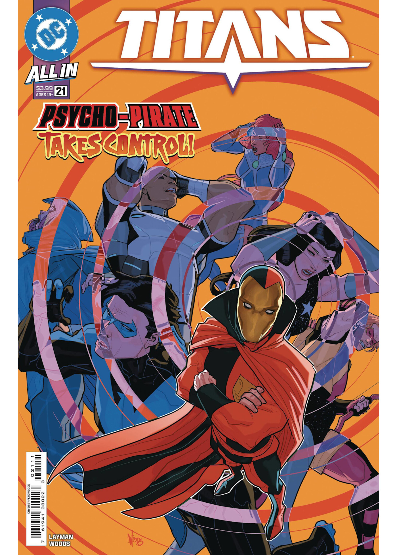 . TITANS (2023) #21 CVR A WOODS