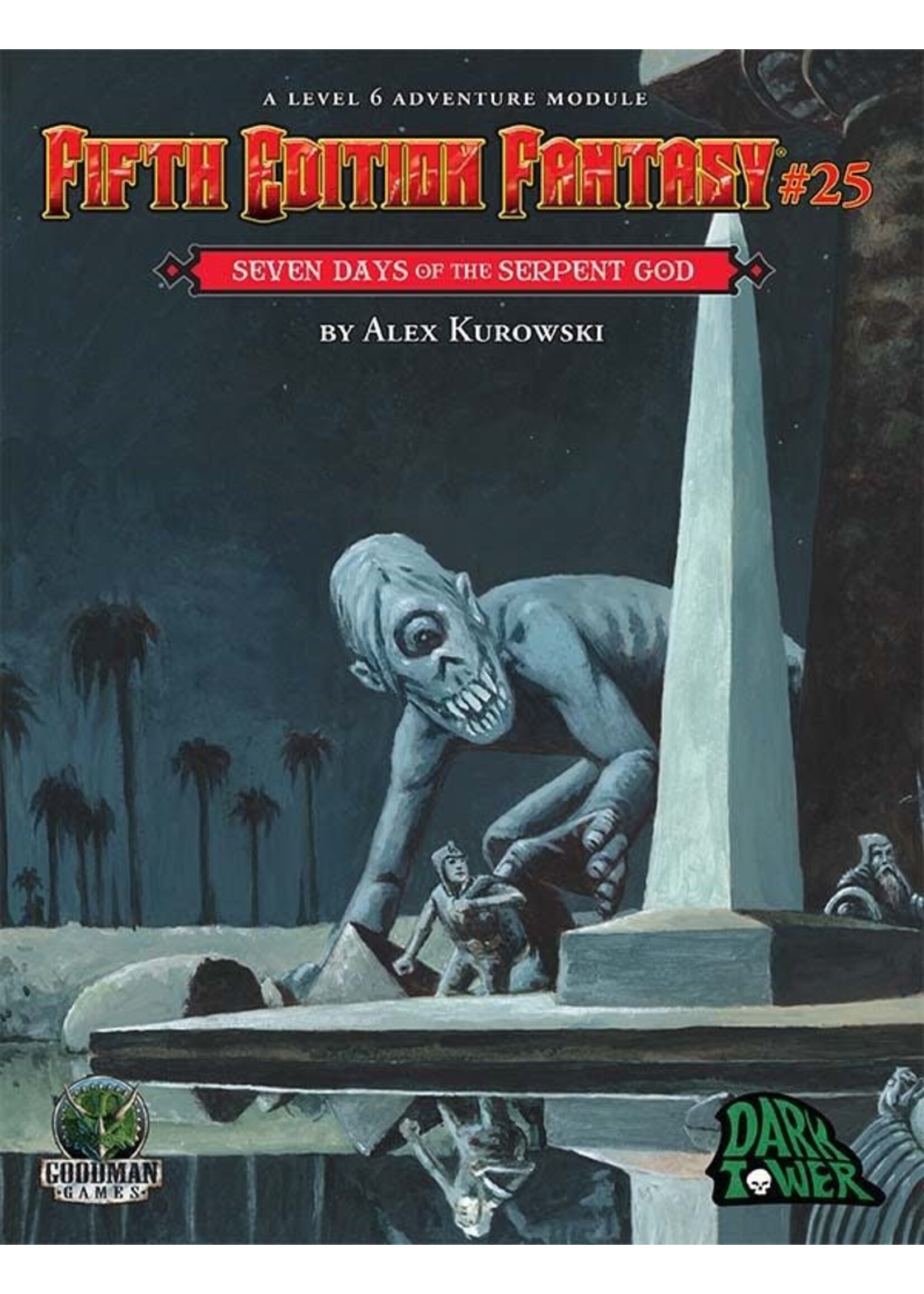 FIFTH EDITION FANTASY #25 SEVEN DAYS O/T SERPENT