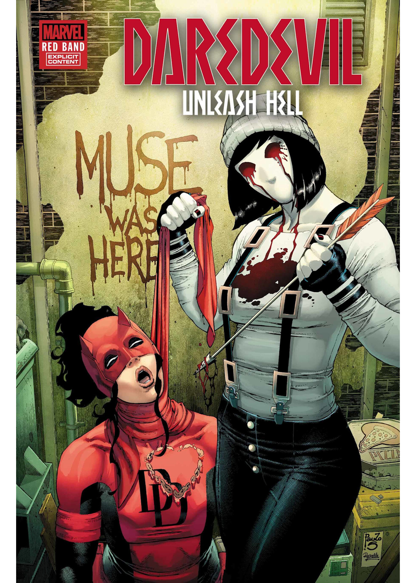 . DAREDEVIL UNLEASH HELL RED BAND (2025) #3 [POLYBAGGED]