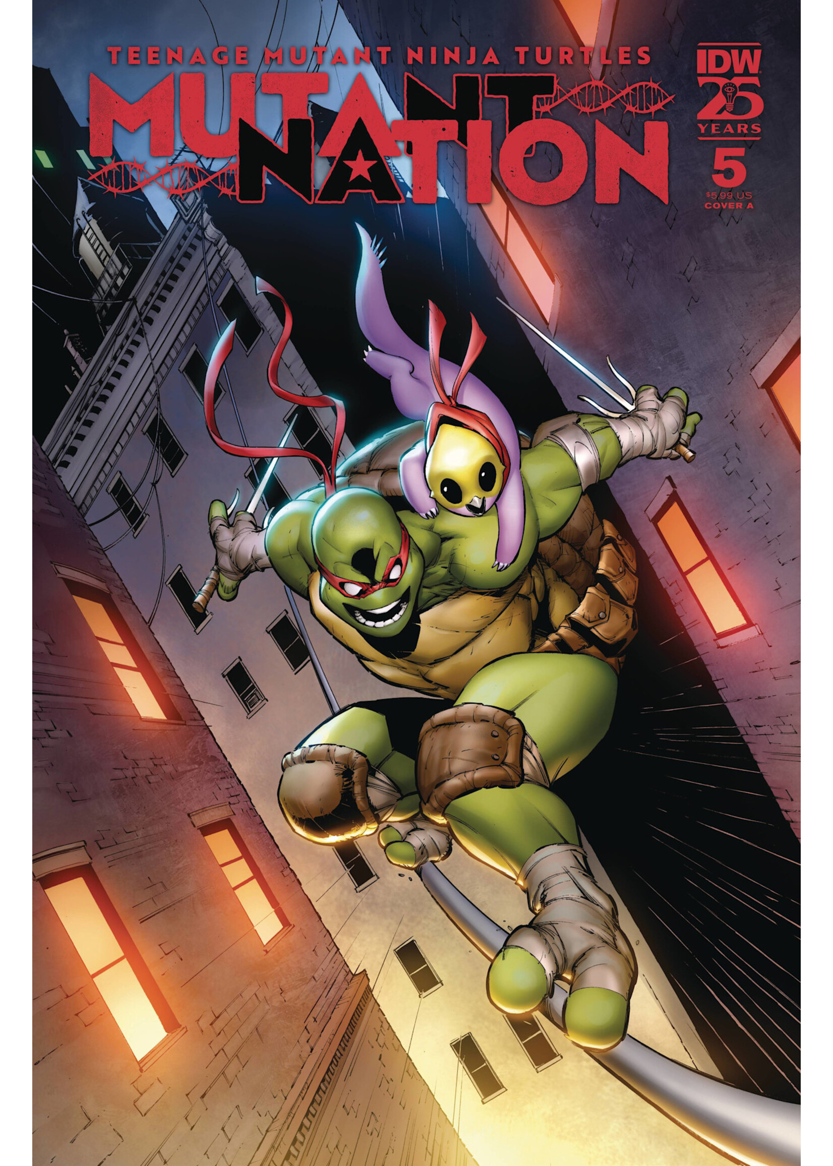 . TEENAGE MUTANT NINJA TURTLES MUTANT NATION #5 CVR A