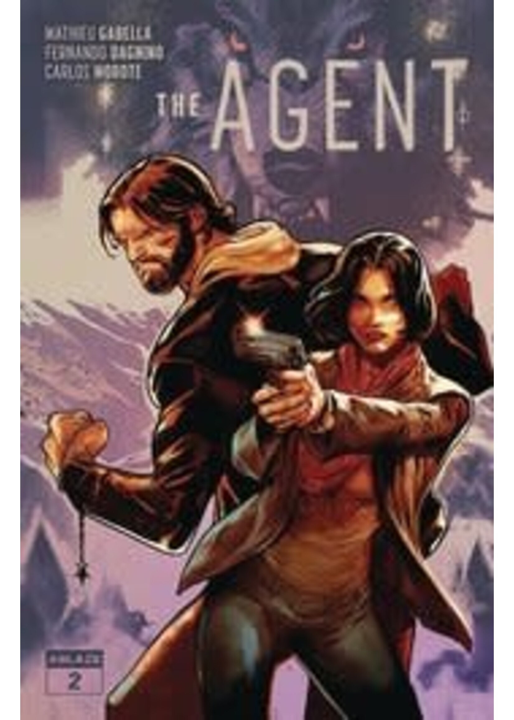 ABLAZE PUBLISHING THE AGENT (2023) complete 5 issue series