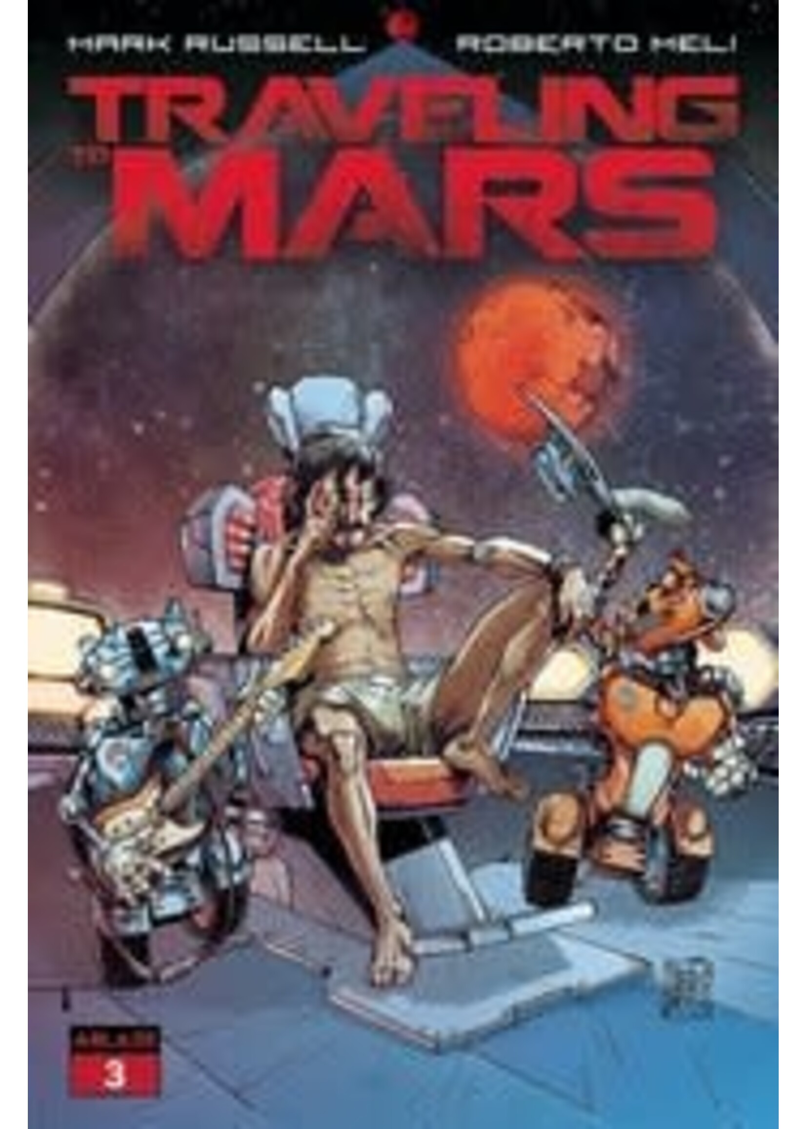 ABLAZE PUBLISHING TRAVELING TO MARS complete 11 issue series