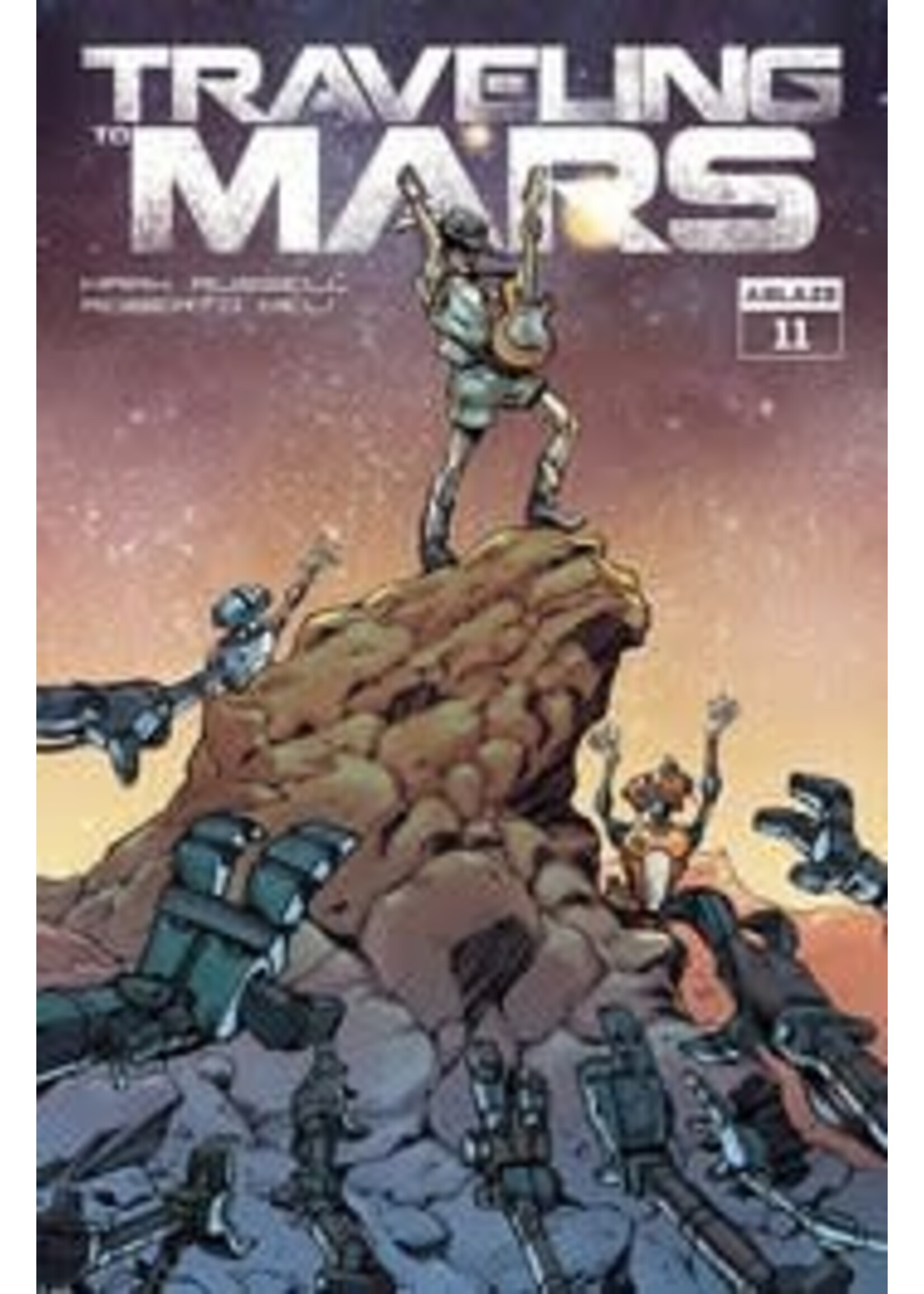 ABLAZE PUBLISHING TRAVELING TO MARS complete 11 issue series