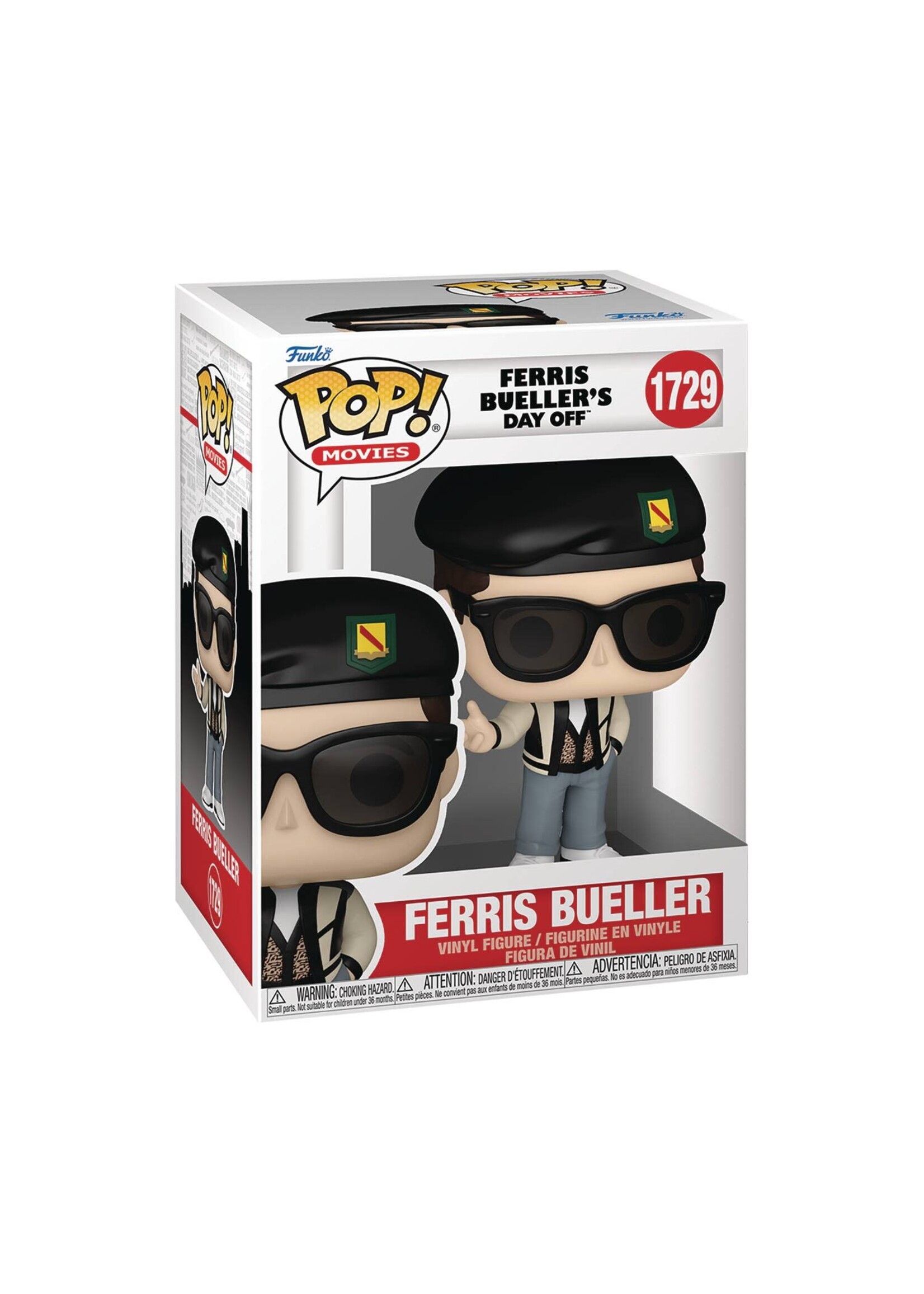 POP MOVIES FERRIS BUELLERS DAY OFF FERRIS FIG