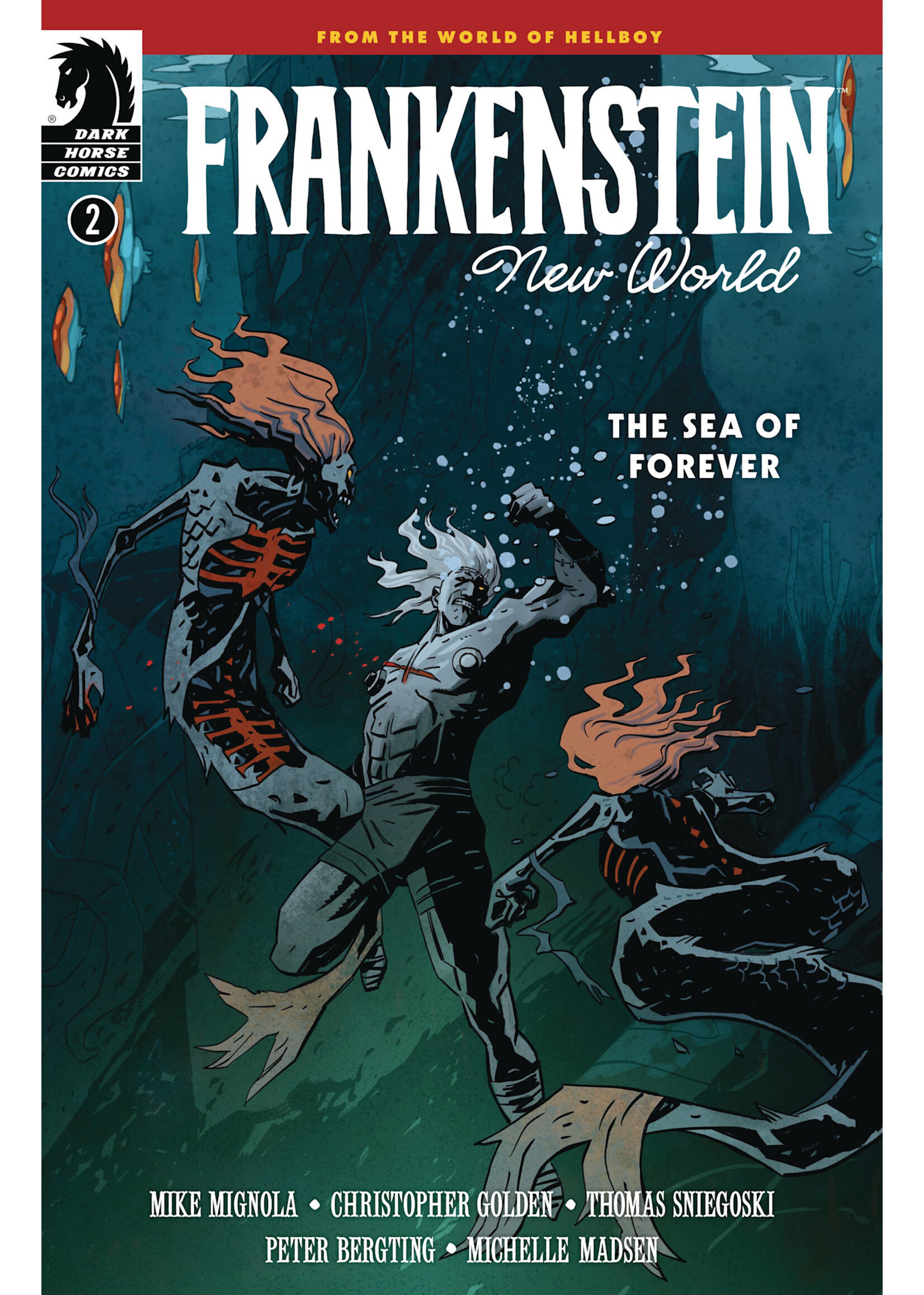DARK HORSE FRANKENSTEIN NEW WORLD THE SEA OF FOREVER #2 CVR A