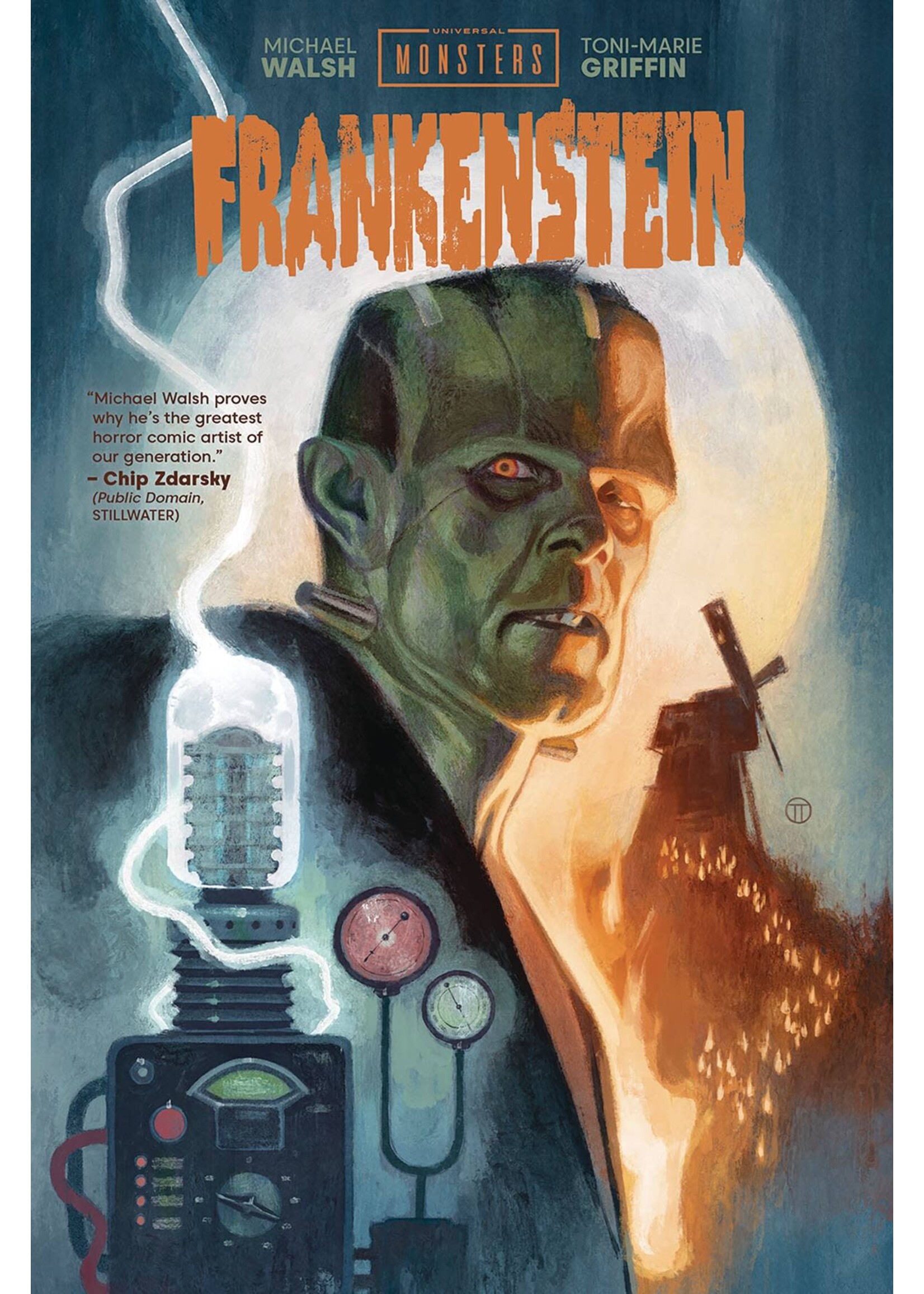 . UNIVERSAL MONSTERS FRANKENSTEIN HC DM TEDESCO CVR
