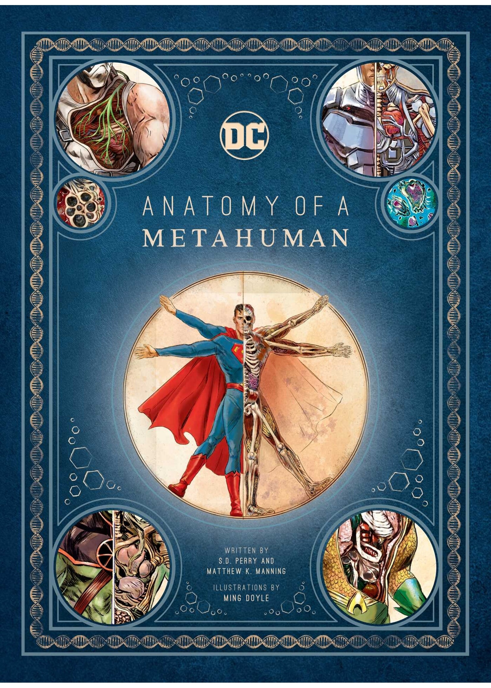 INSIGHT EDITIONS DC COMICS ANATOMY OF METAHUMAN HC