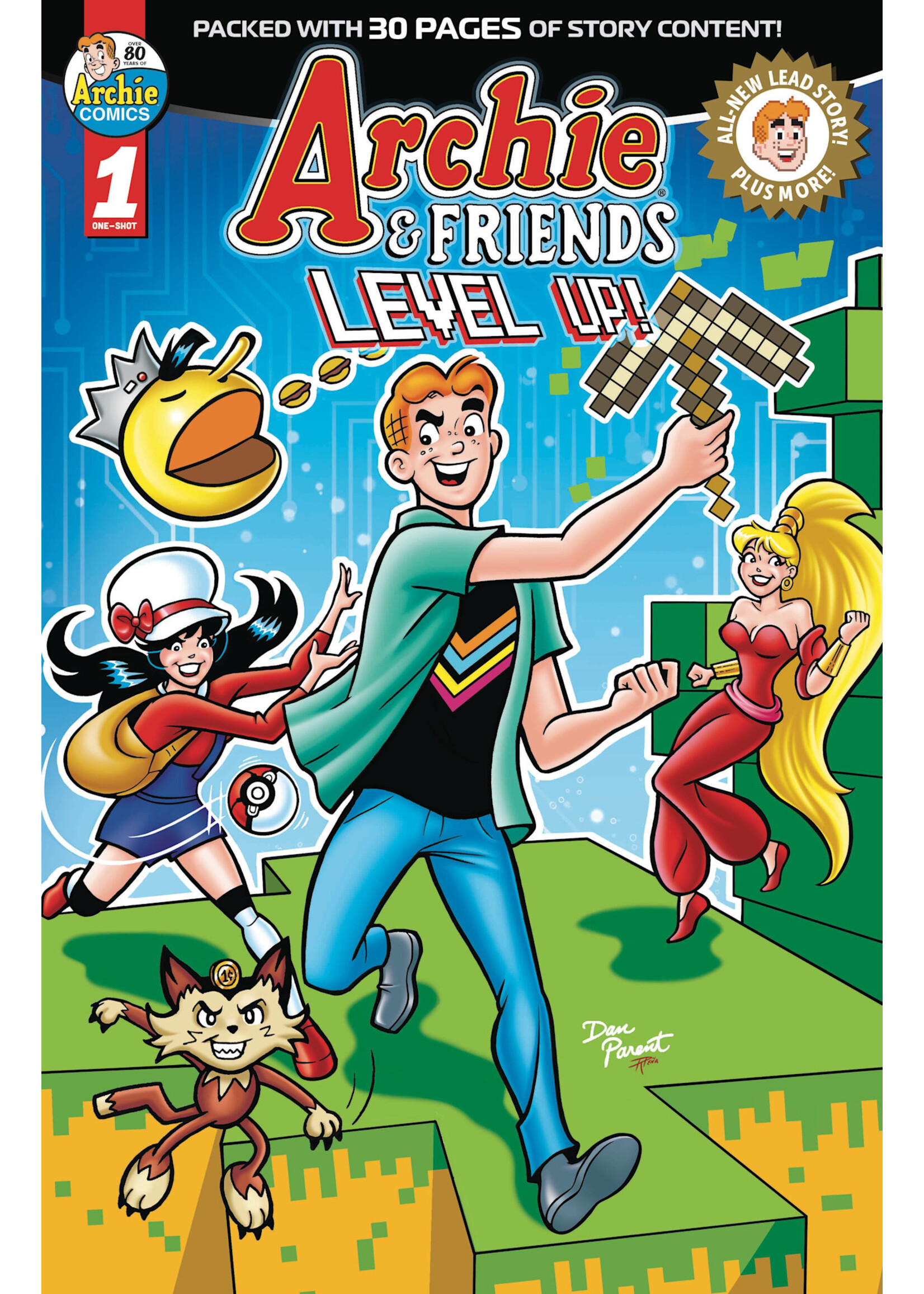 ARCHIE COMIC PUBLICATIONS ARCHIE & FRIENDS LEVEL UP ONESHOT CVR A LOVALLO & PARENT