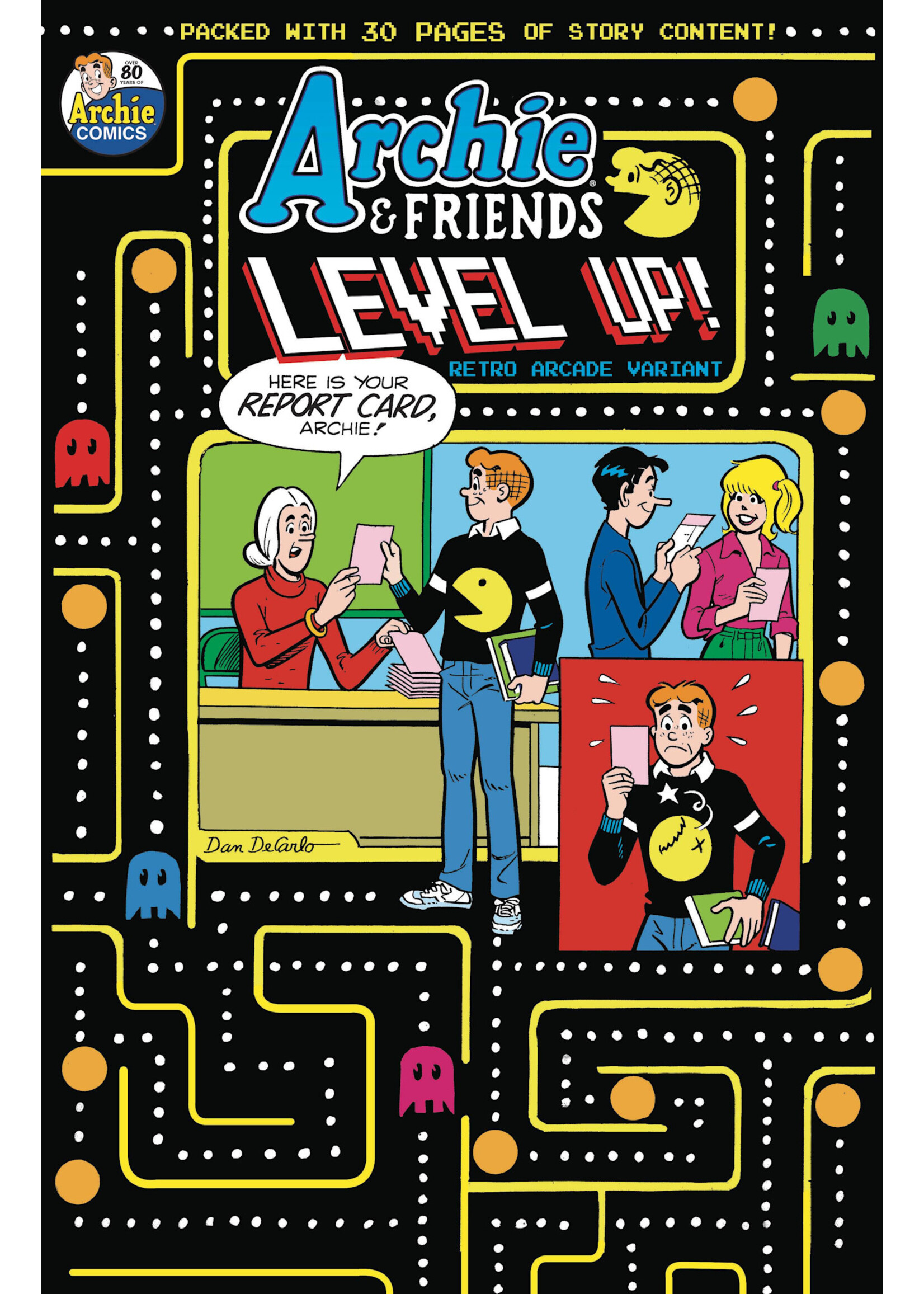 ARCHIE COMIC PUBLICATIONS ARCHIE & FRIENDS LEVEL UP ONESHOT CVR B DAN DECARLO