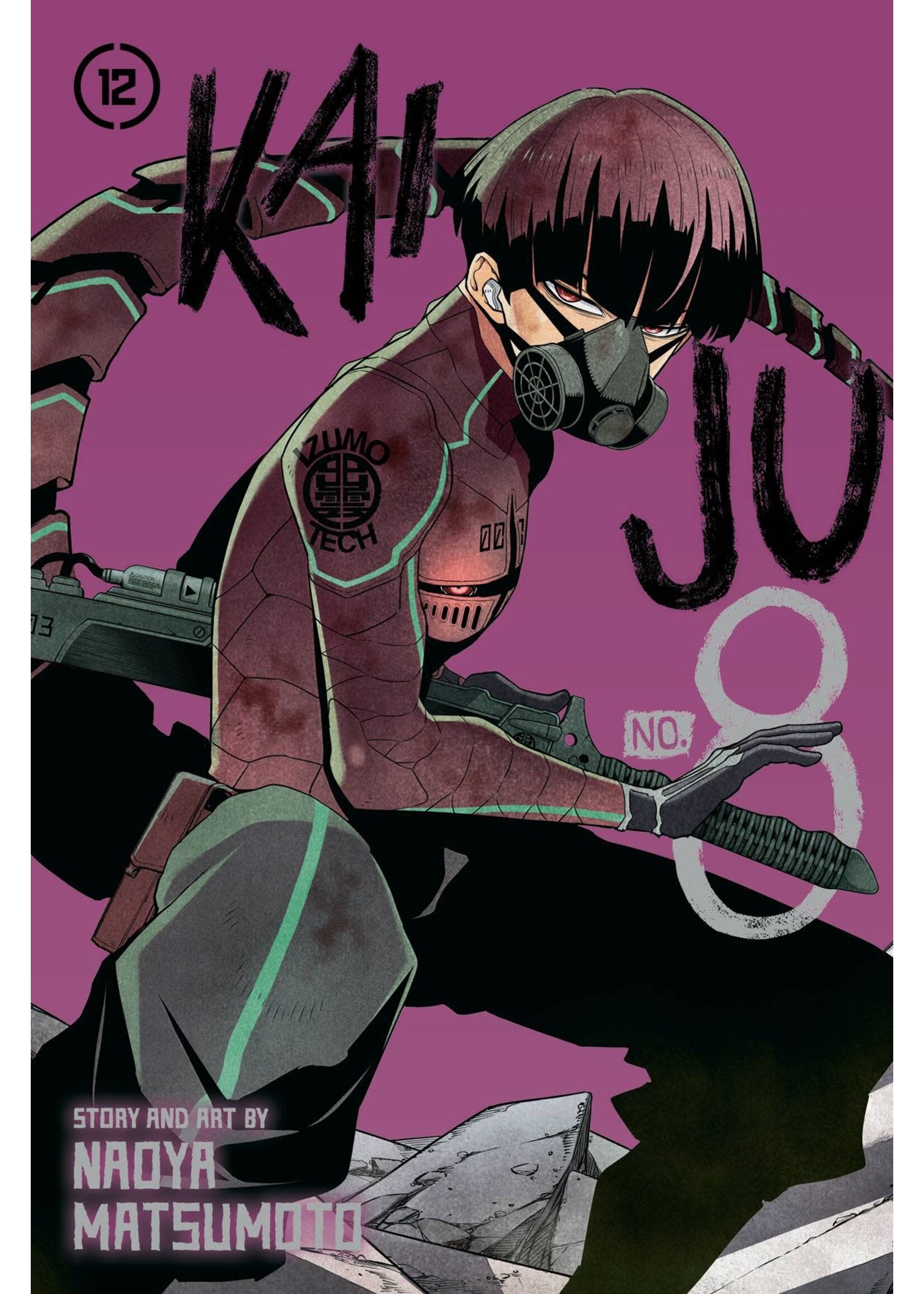 VIZ MEDIA KAIJU NO 8 GN VOL 12