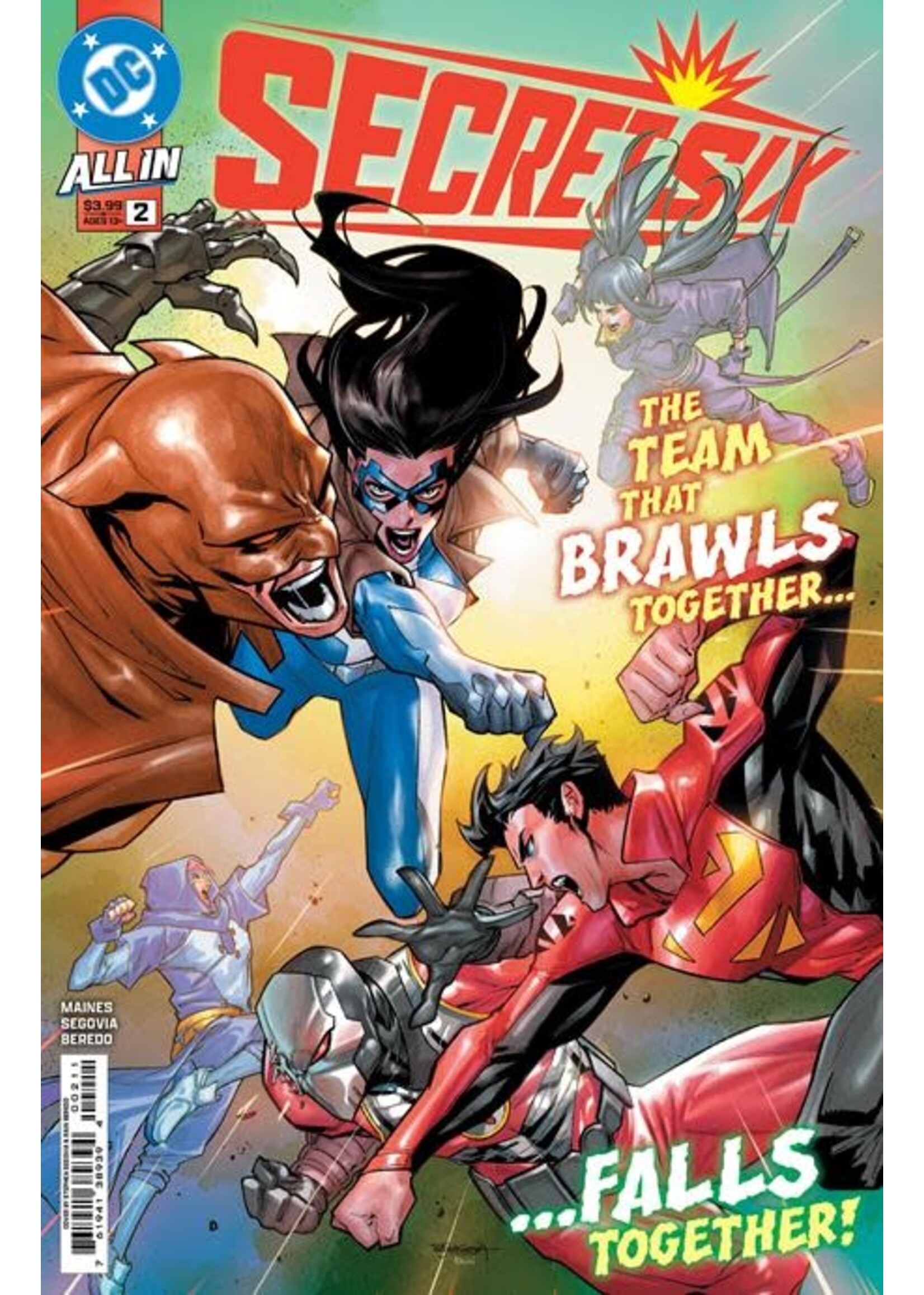 . SECRET SIX (2025) #2 (OF 6) CVR A SEGOVIA