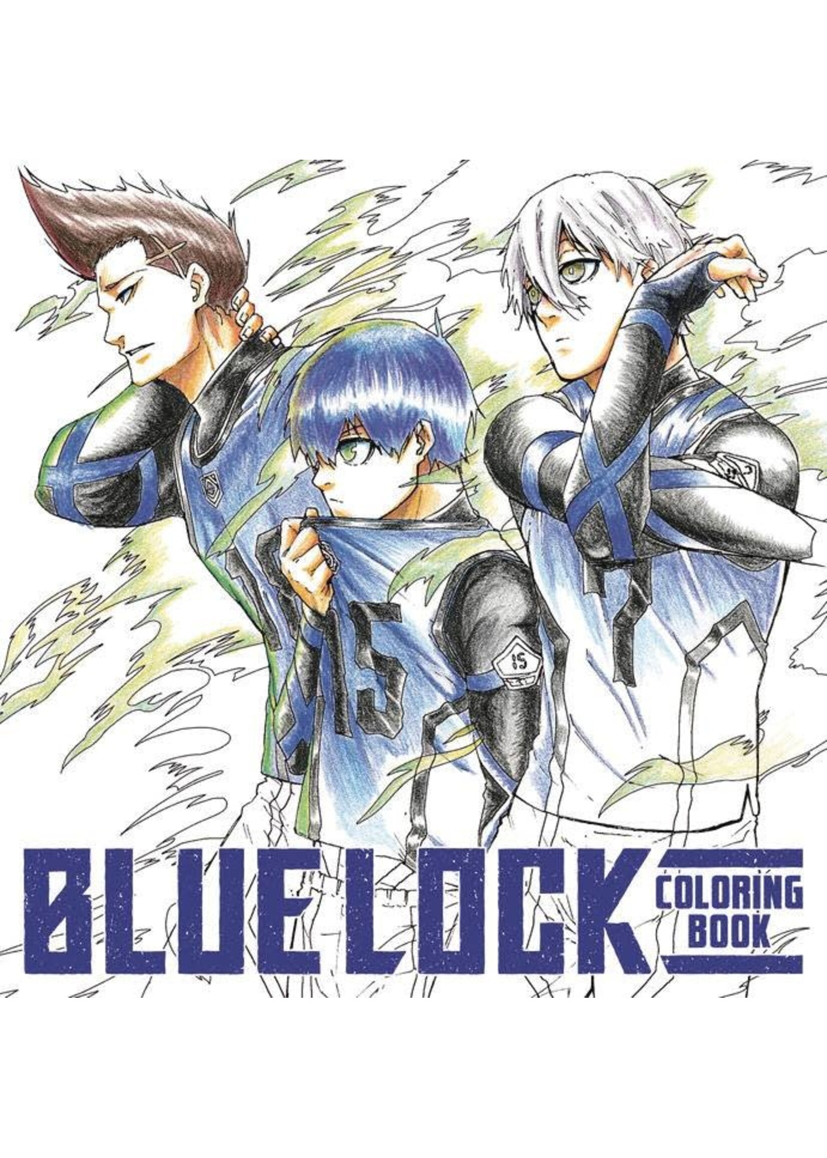 SQUARE ENIX MANGA BLUE LOCK COLORING BOOK SC