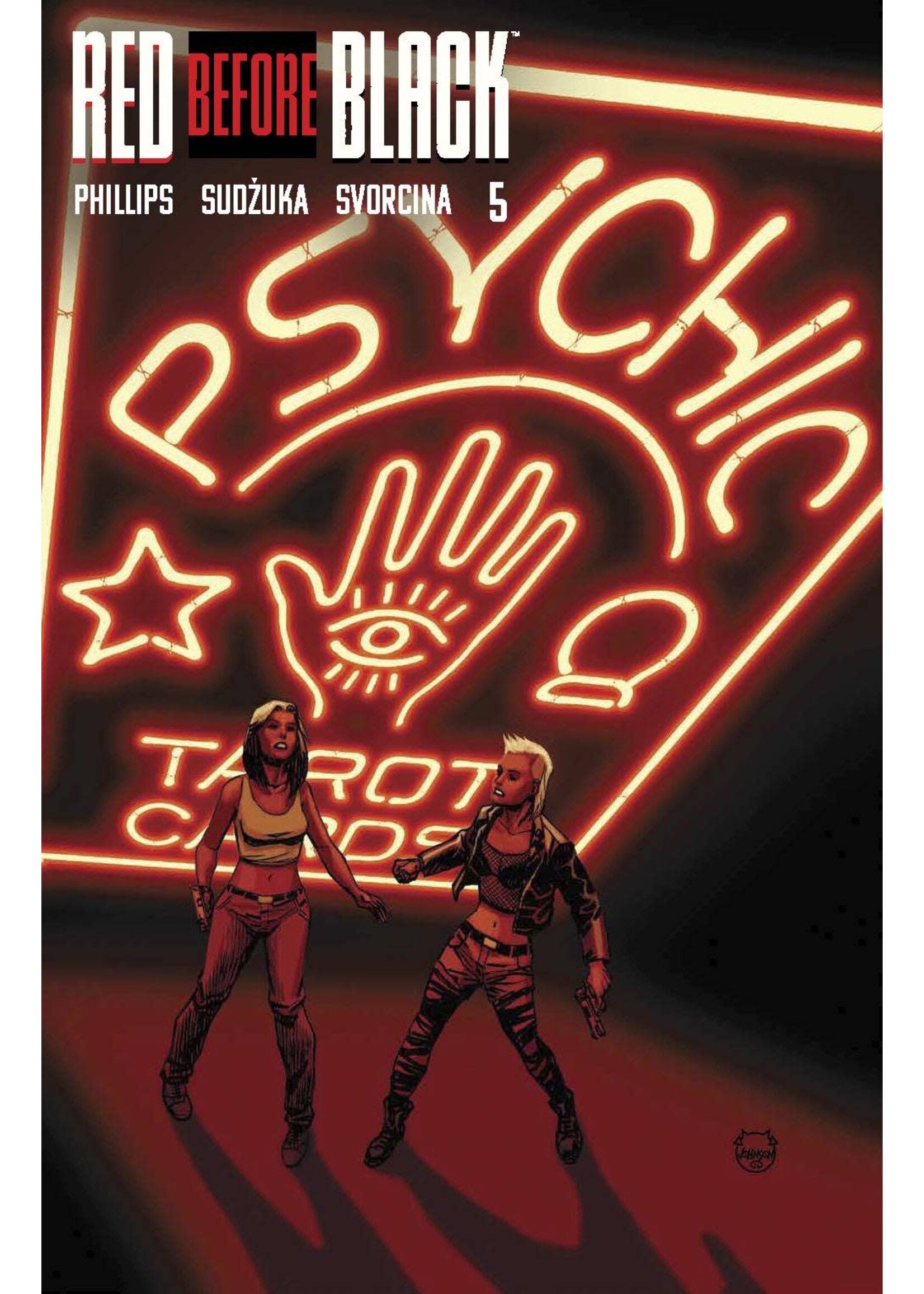 . RED BEFORE BLACK #5 (OF 6) CVR B JOHNSON
