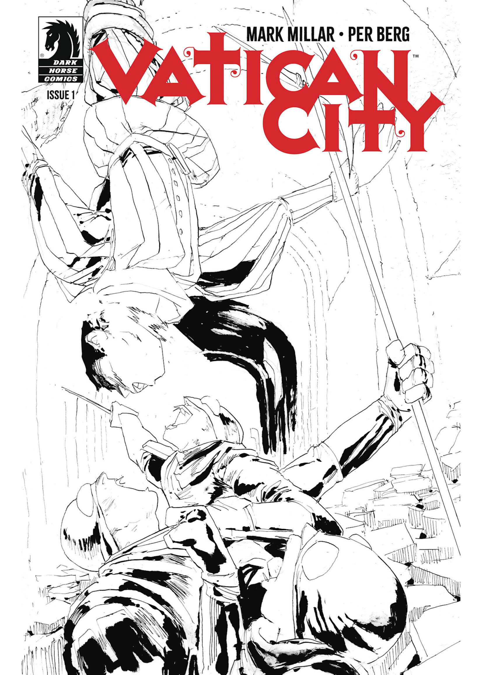 DARK HORSE VATICAN CITY #1 CVR B
