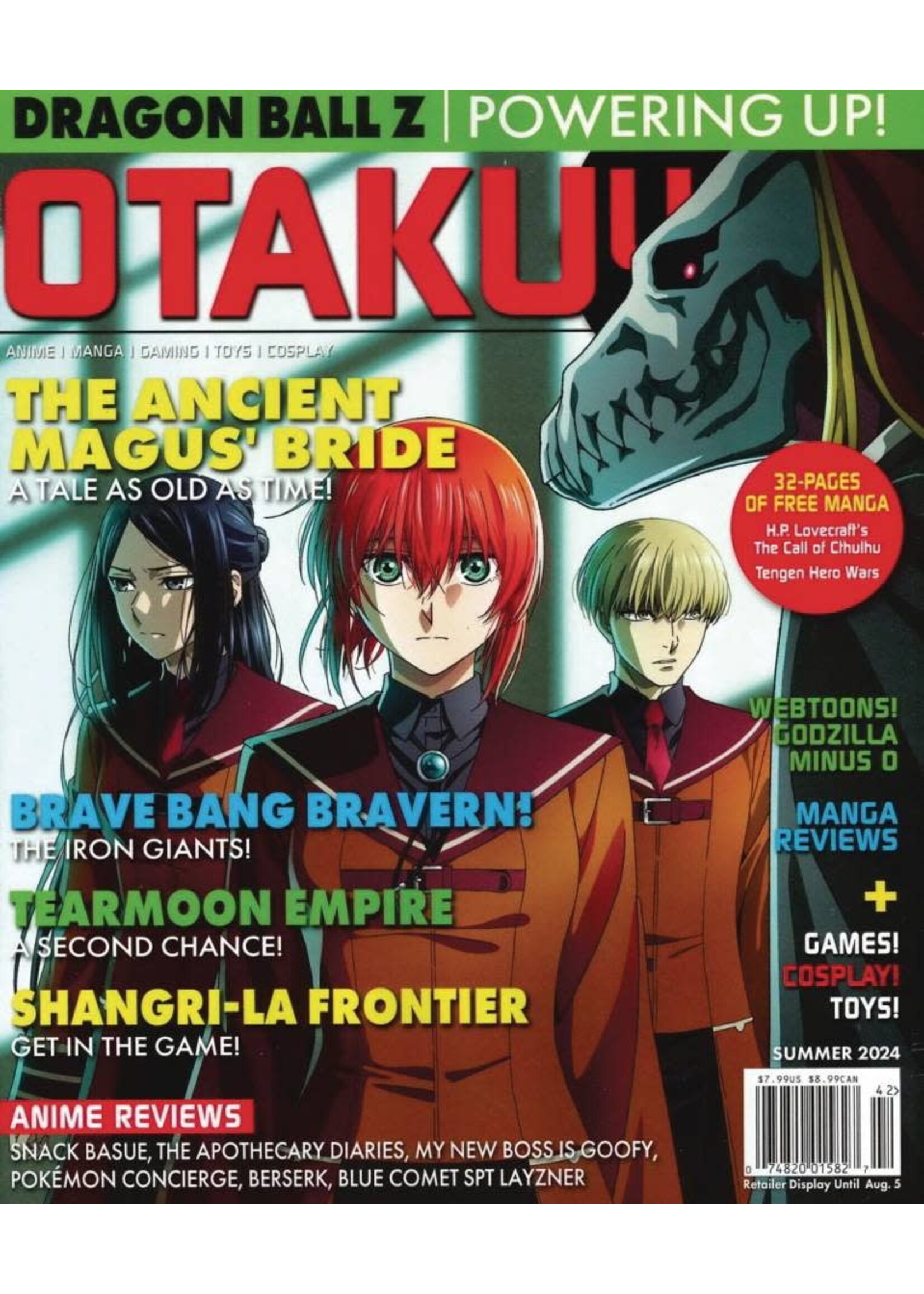 SOVEREIGN MEDIA COMPANY INC OTAKU USA MAGAZINE #10 SUMMER 2025