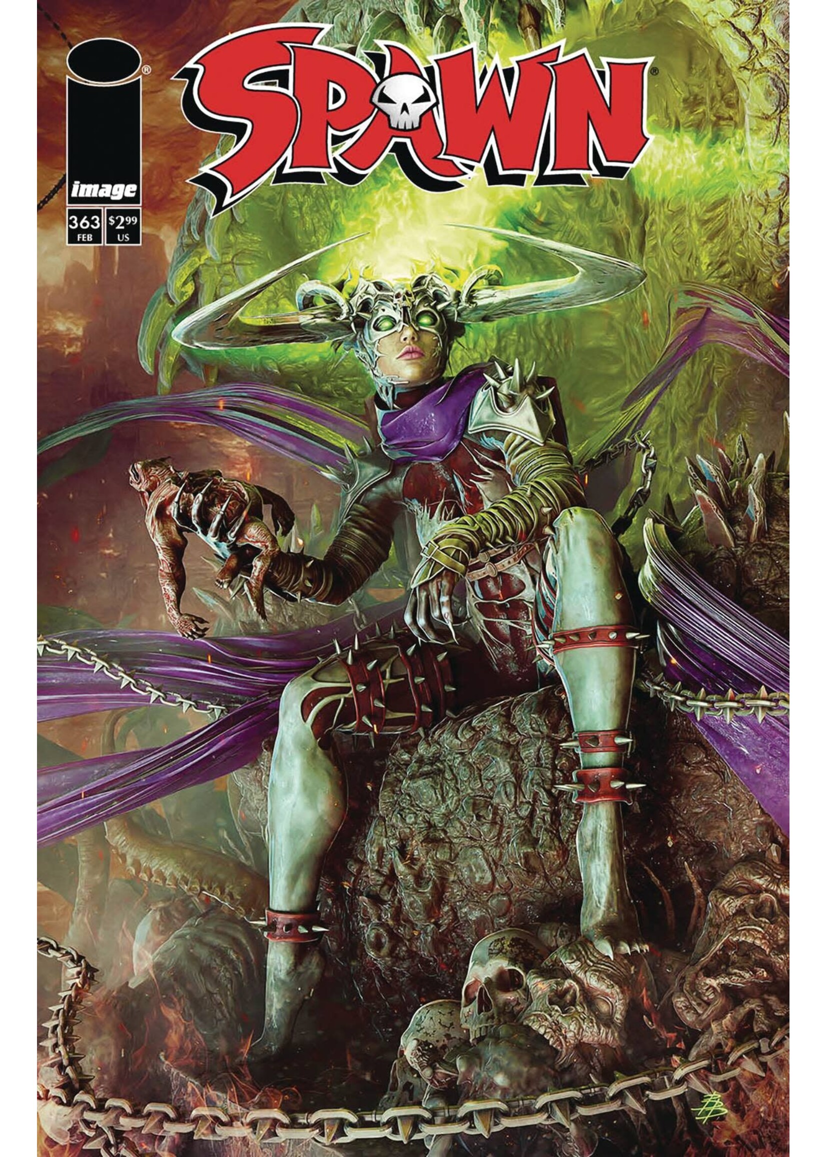 . SPAWN #363 CVR A BARENDS