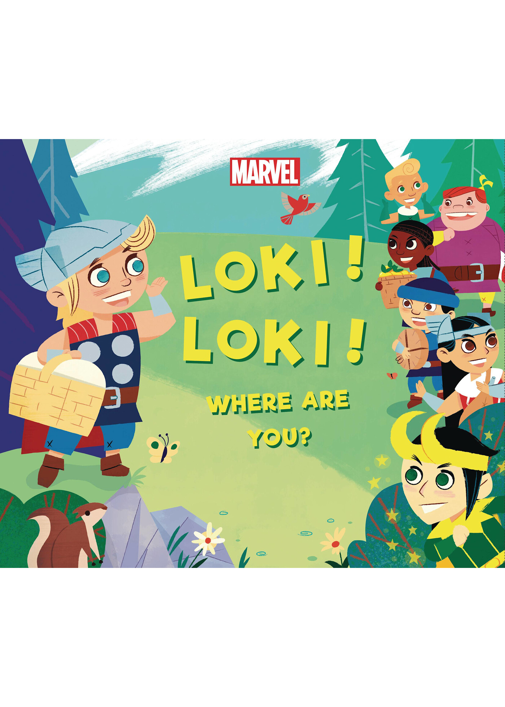 MARVEL PRESS LOKI! LOKI! WHERE ARE YOU? HC