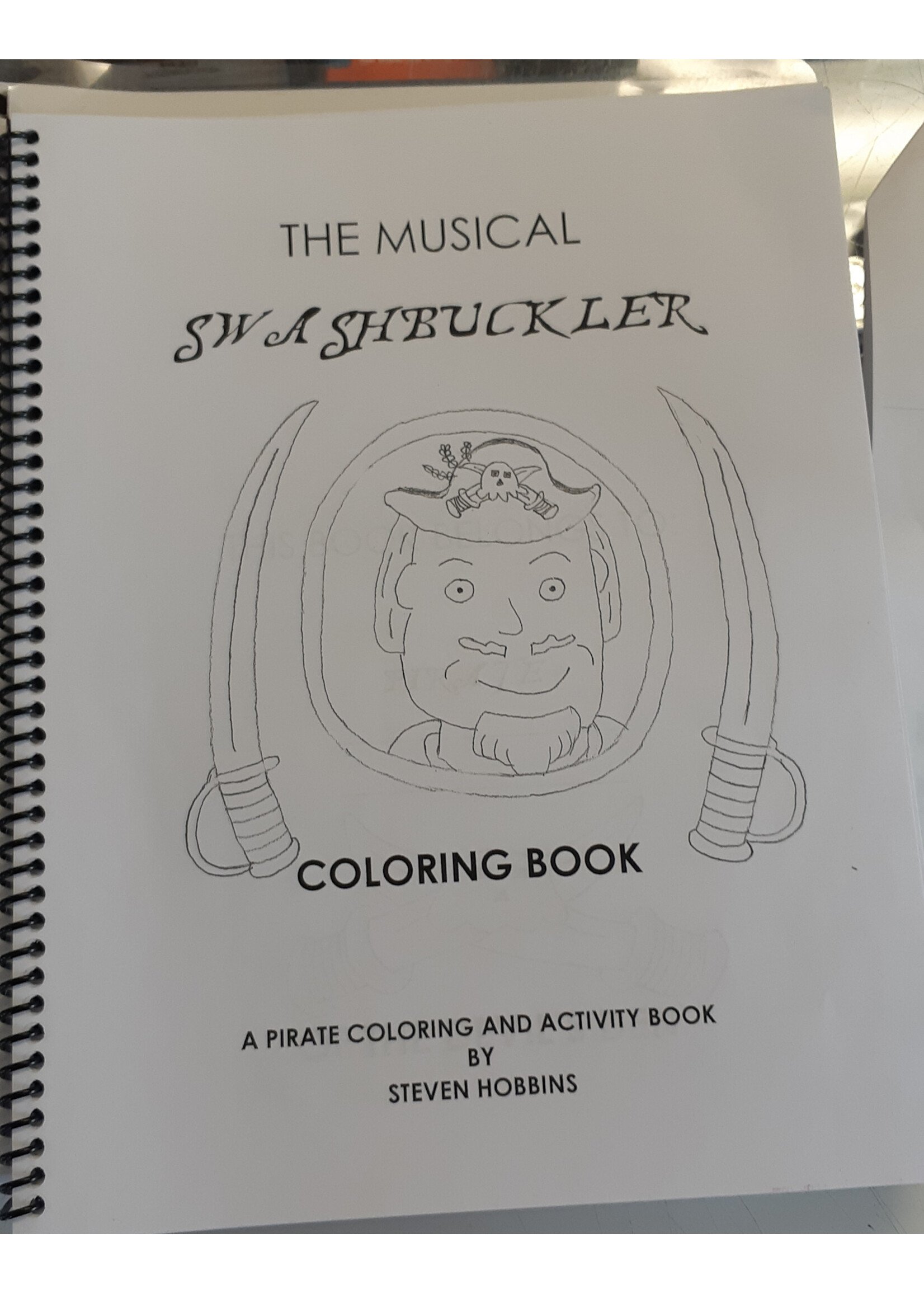 PIRATE COLOURING BOOK   SW A SHBUCKLER