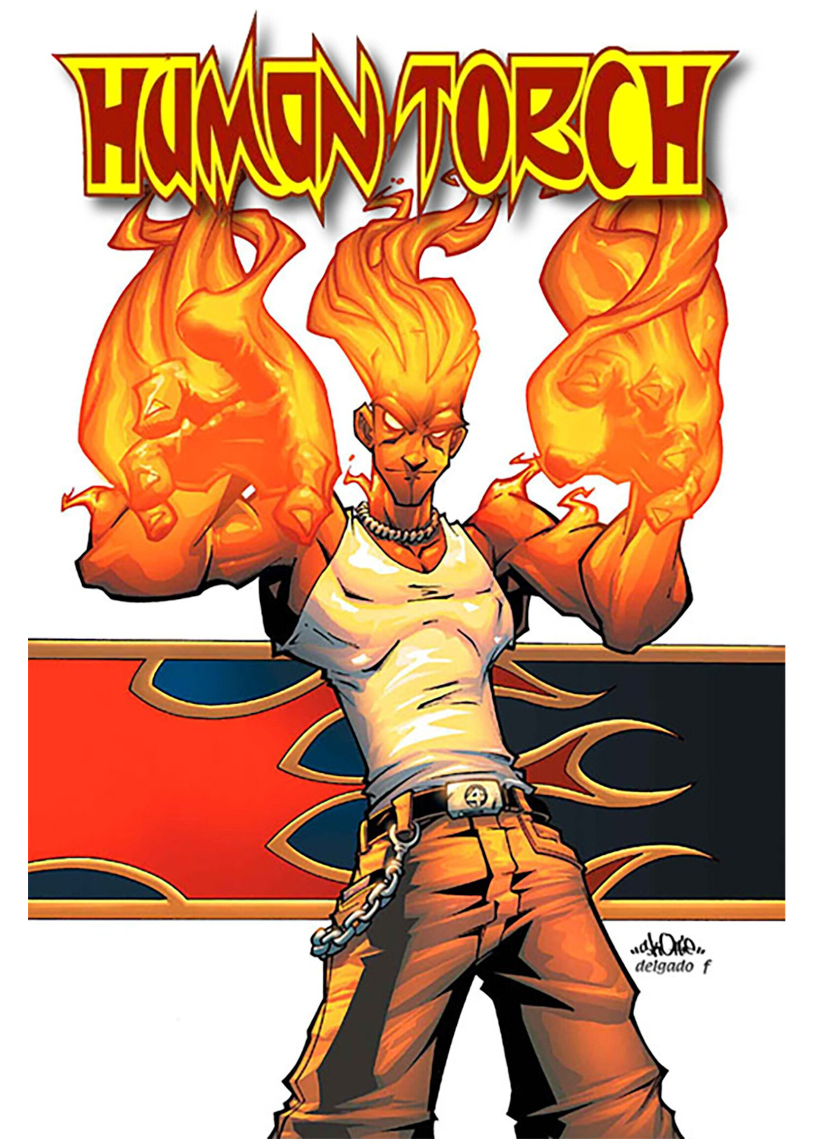 ABRAMS HUMAN TORCH BURN TP